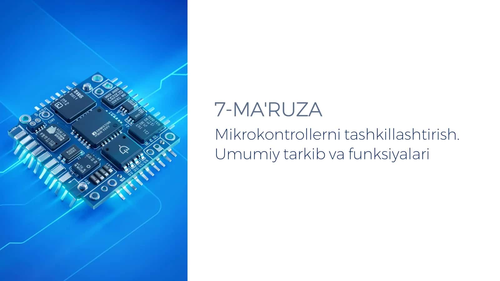 O‘rnatilgan tizimlar 2