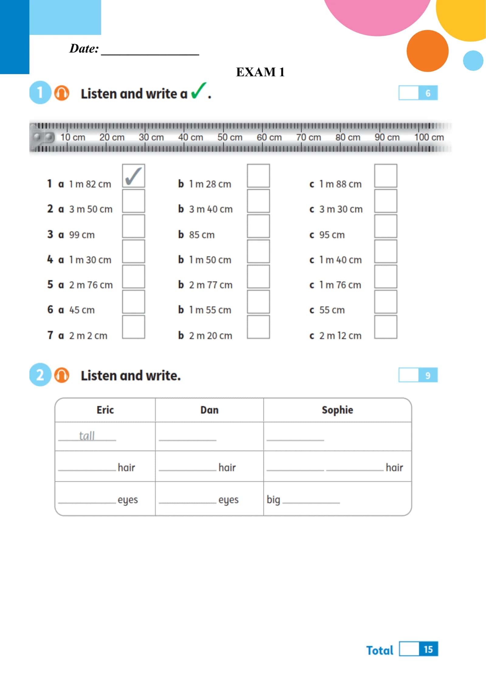 Mark EXAM BOOK Grade 4 2