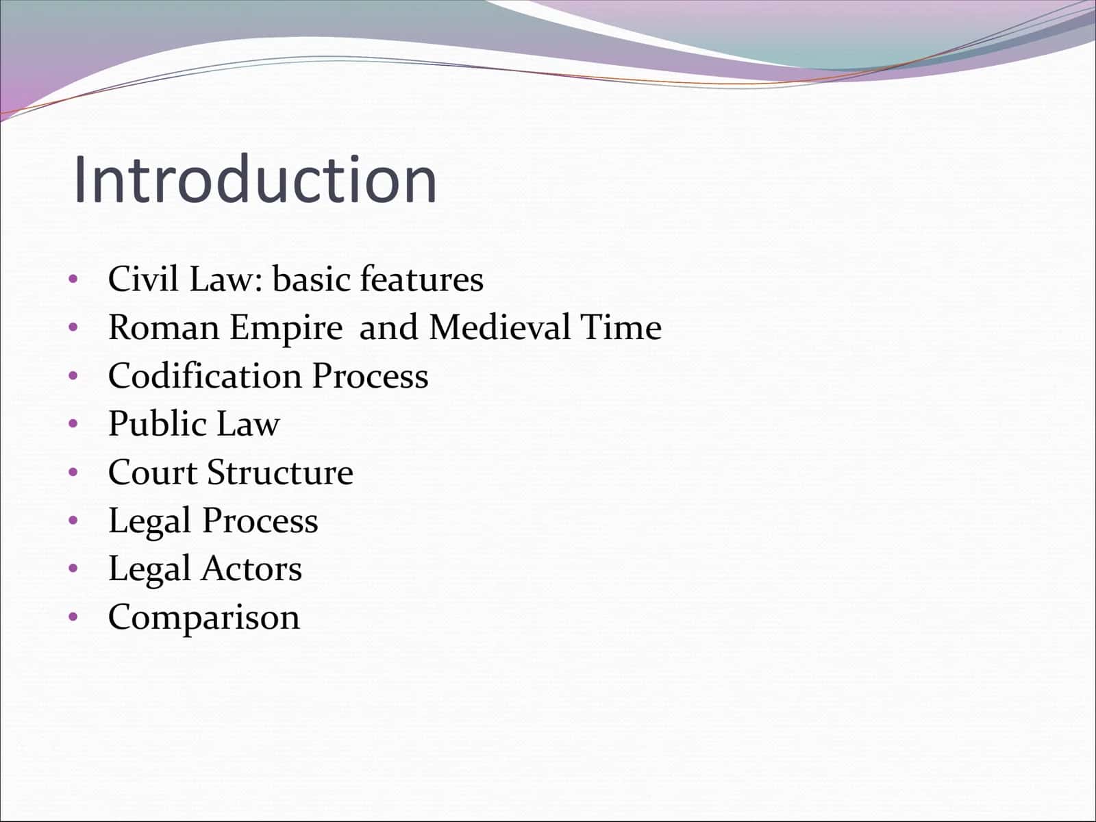 Civil Law 2