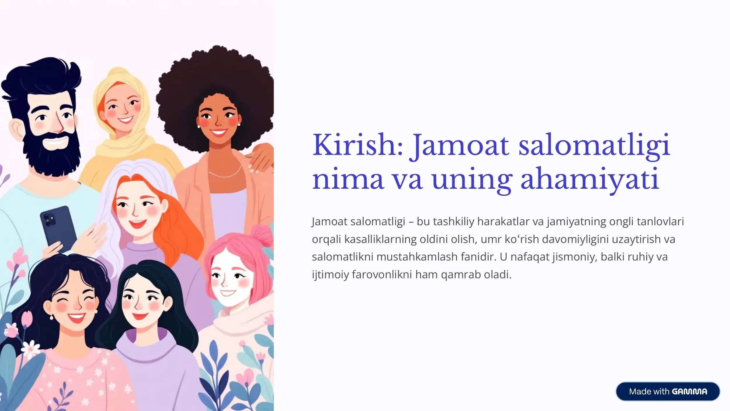 Sanitar-epidemiologik nazorat va jamoat salomatligi: Tahlil va istiqbollar 2