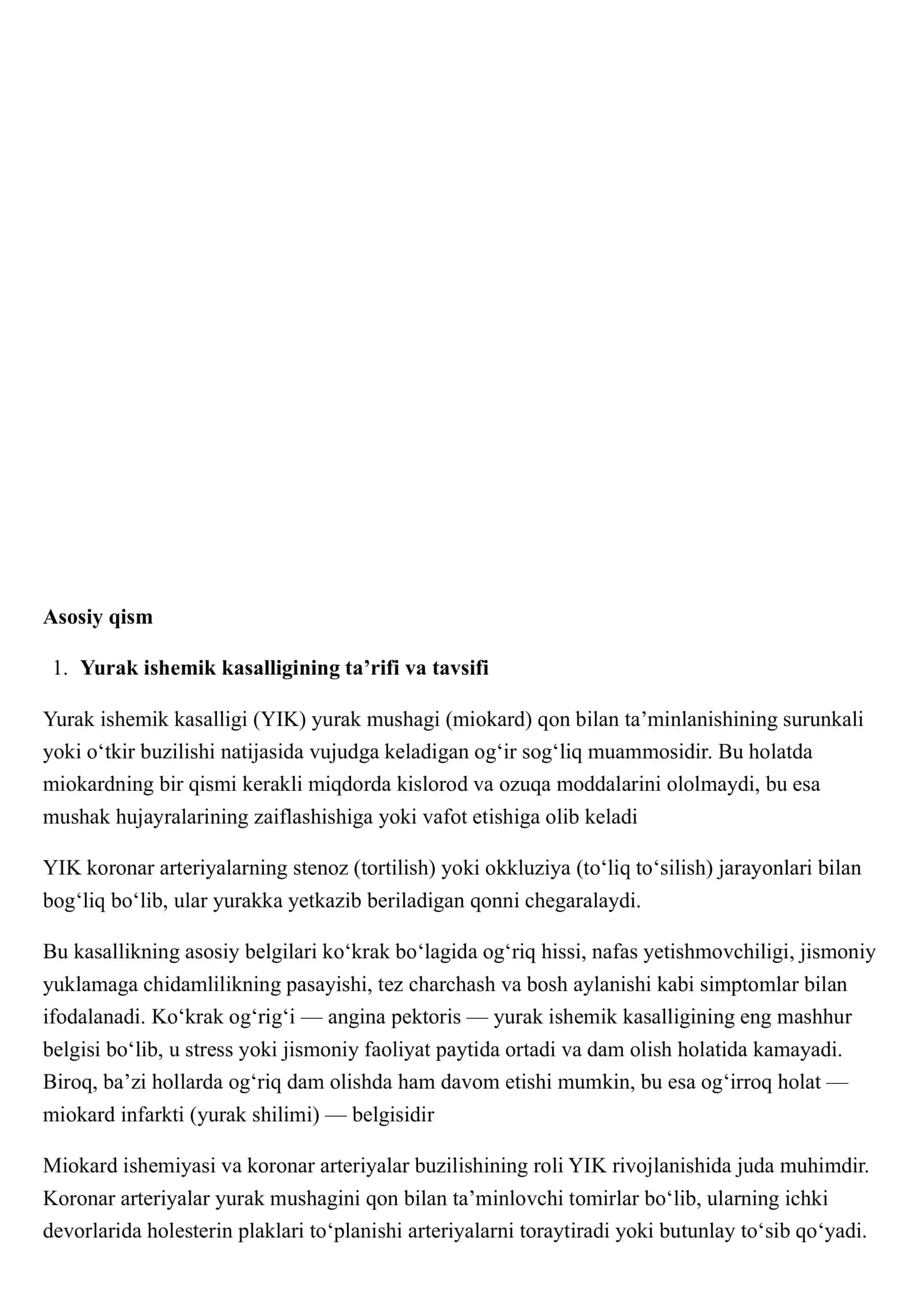 YURAK ISHEMIK KASALLIKLARI 2