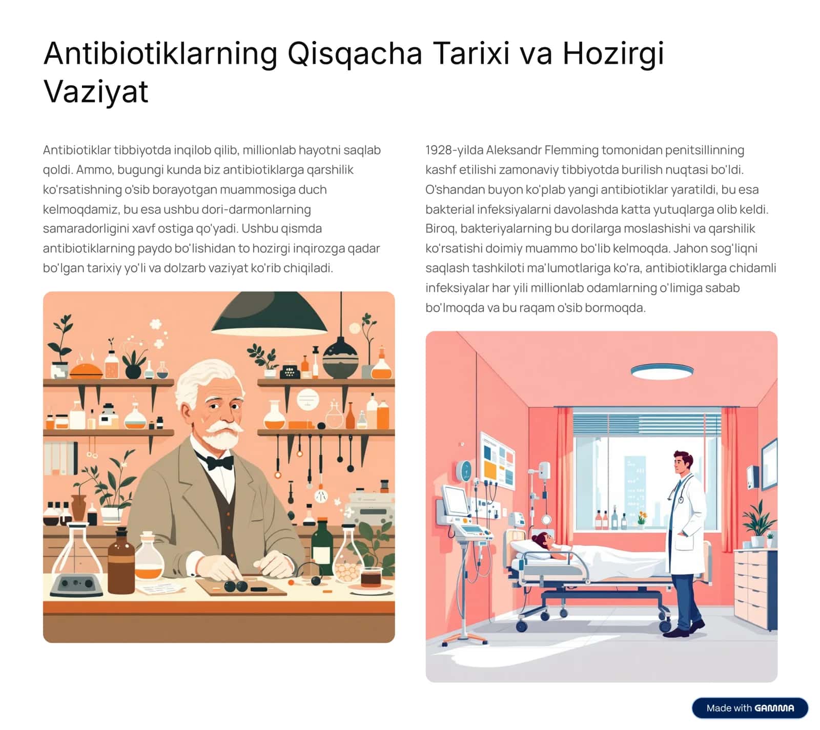Antibiotiklar Biotexnologiyasi: Kelajak Dorilarini Kreate qilish 2