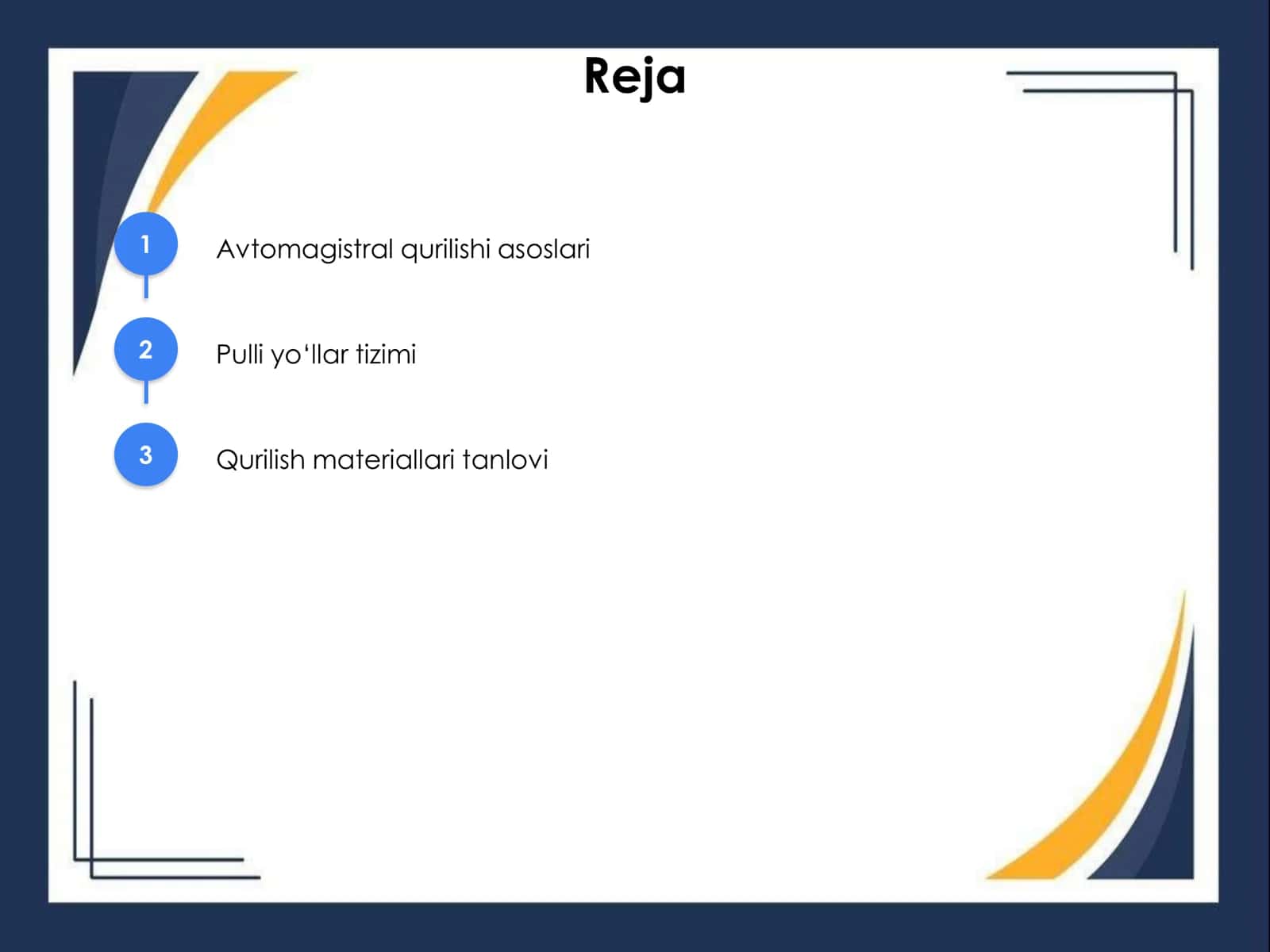 Avtomagistral va pulli yo‘llarni qurish texnologiyasi 2