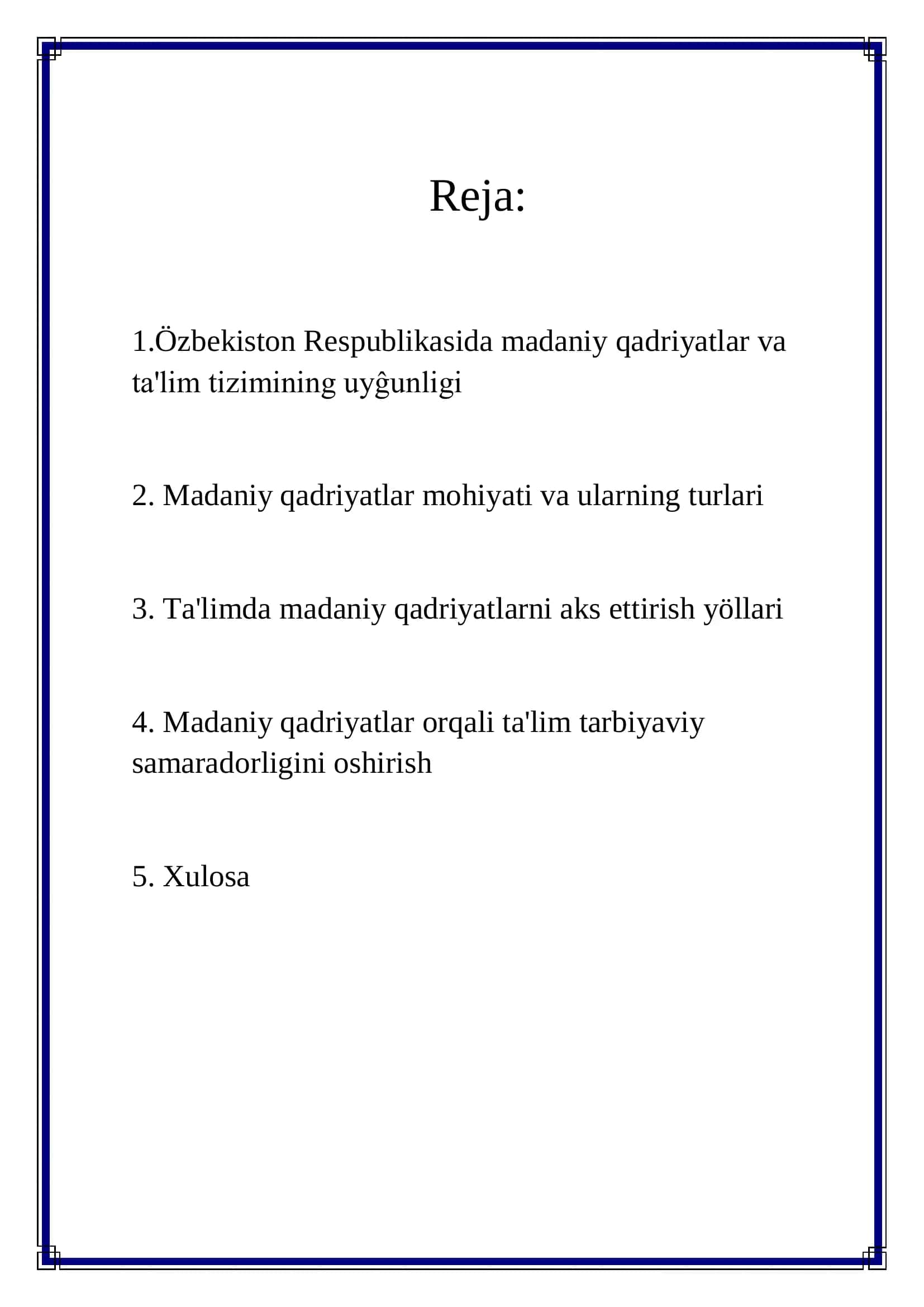 madabiy qadryatlar 2