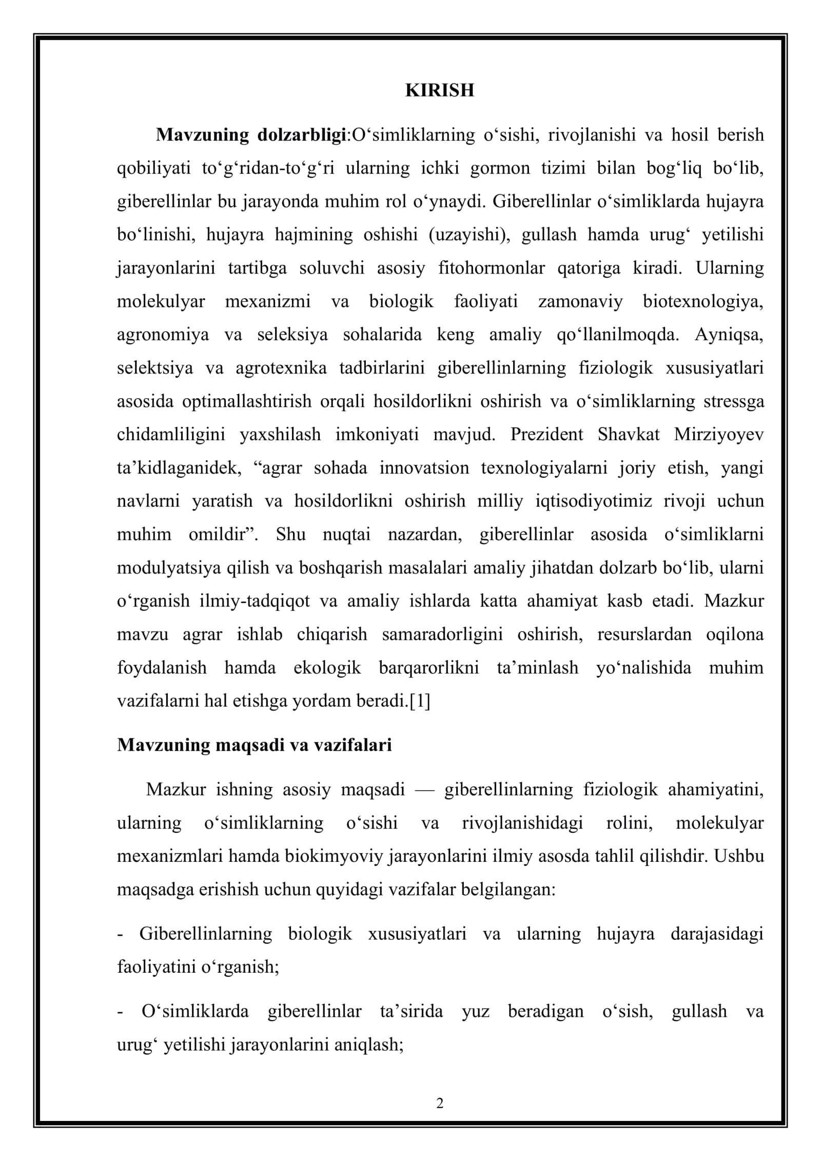 TRANSPIRATSIYA JARAYONINING BIOLOGIK VAFIZIOLOGIK ASOSLARI 2