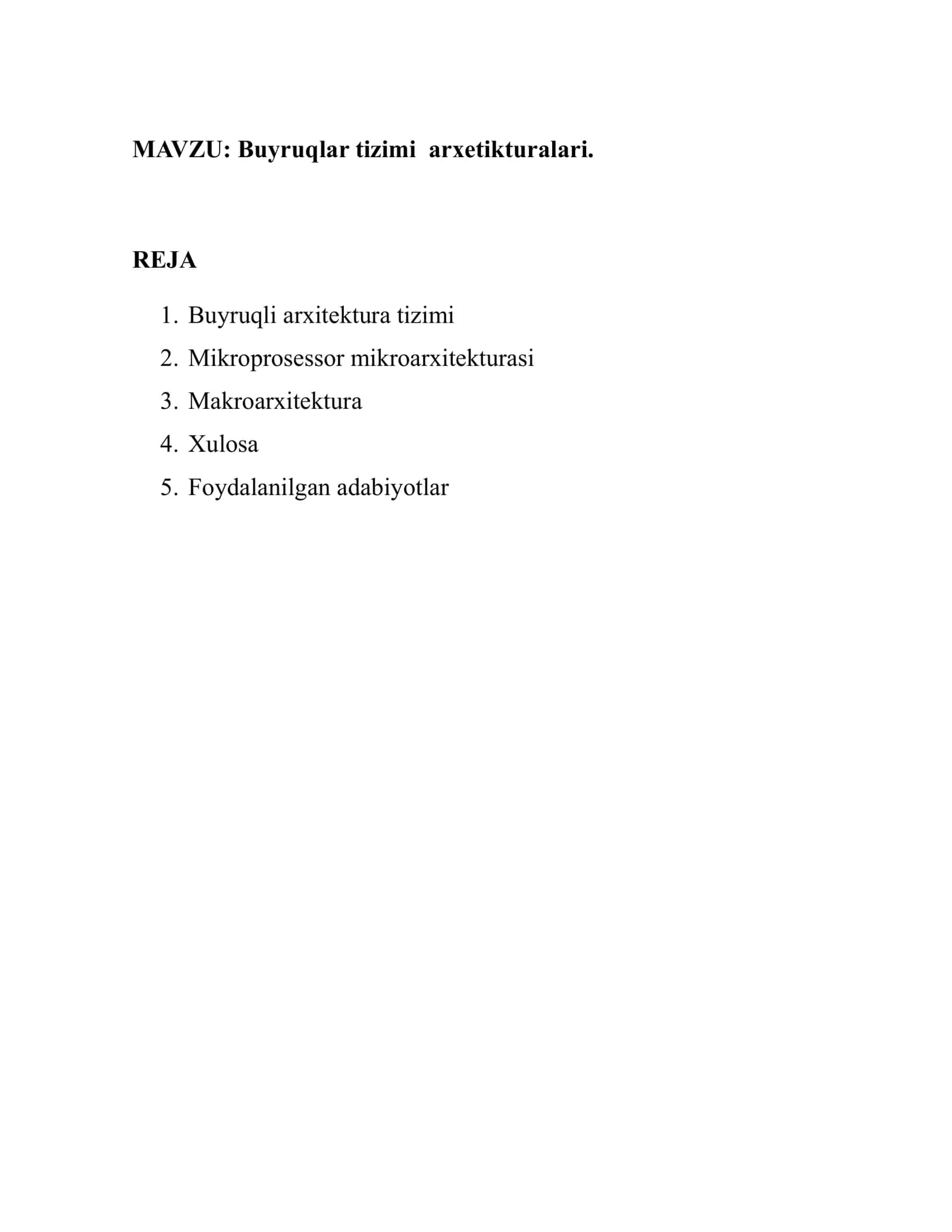 Zamonaviy protsessorlar 2
