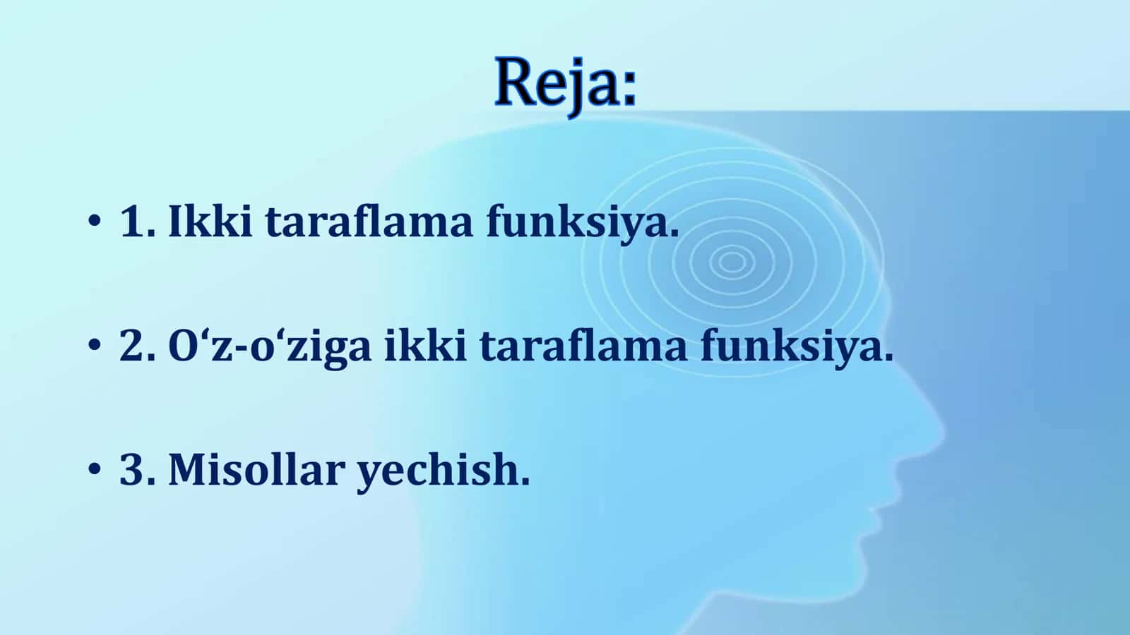 Formulalarning ekvivalentligi. Formulalami ekvivalent almashtirish Ikkilamchi funksiyalar. Ikkilik prinsipi 2