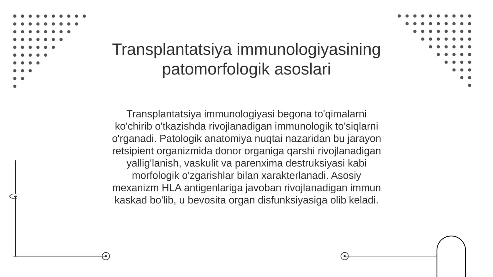 Transplantatsiya immunopatologiyasi va rad etilish reaksiyalarining morfologiyasi 2