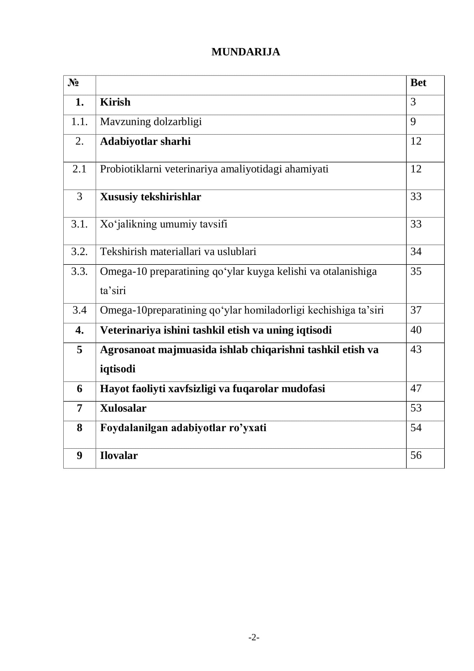Yangi bakterial preparatlarning qorako`l qo`ylari bo’g’ozlik davri va bola olishgata’siri 2