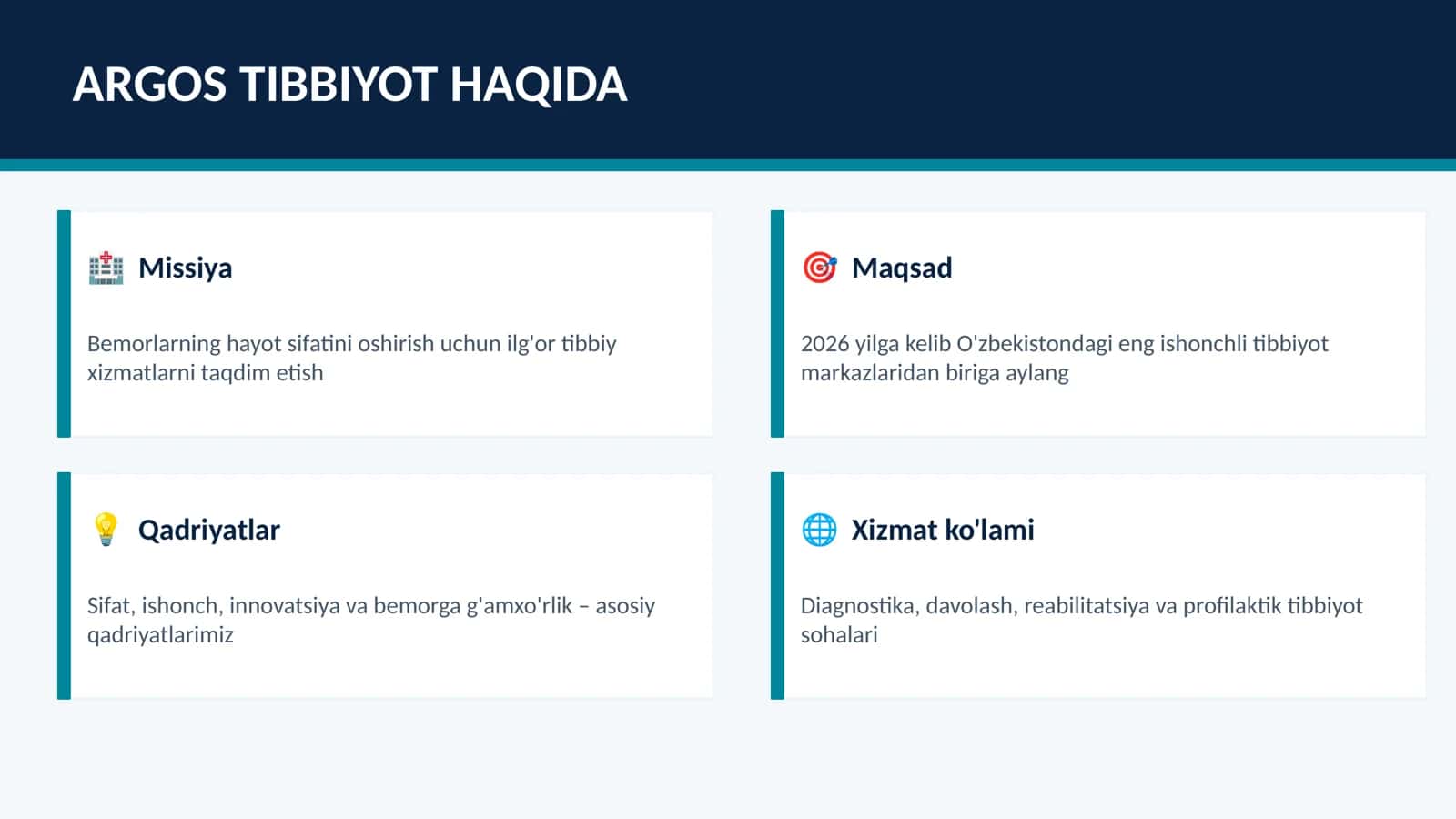Tibbiyot 2