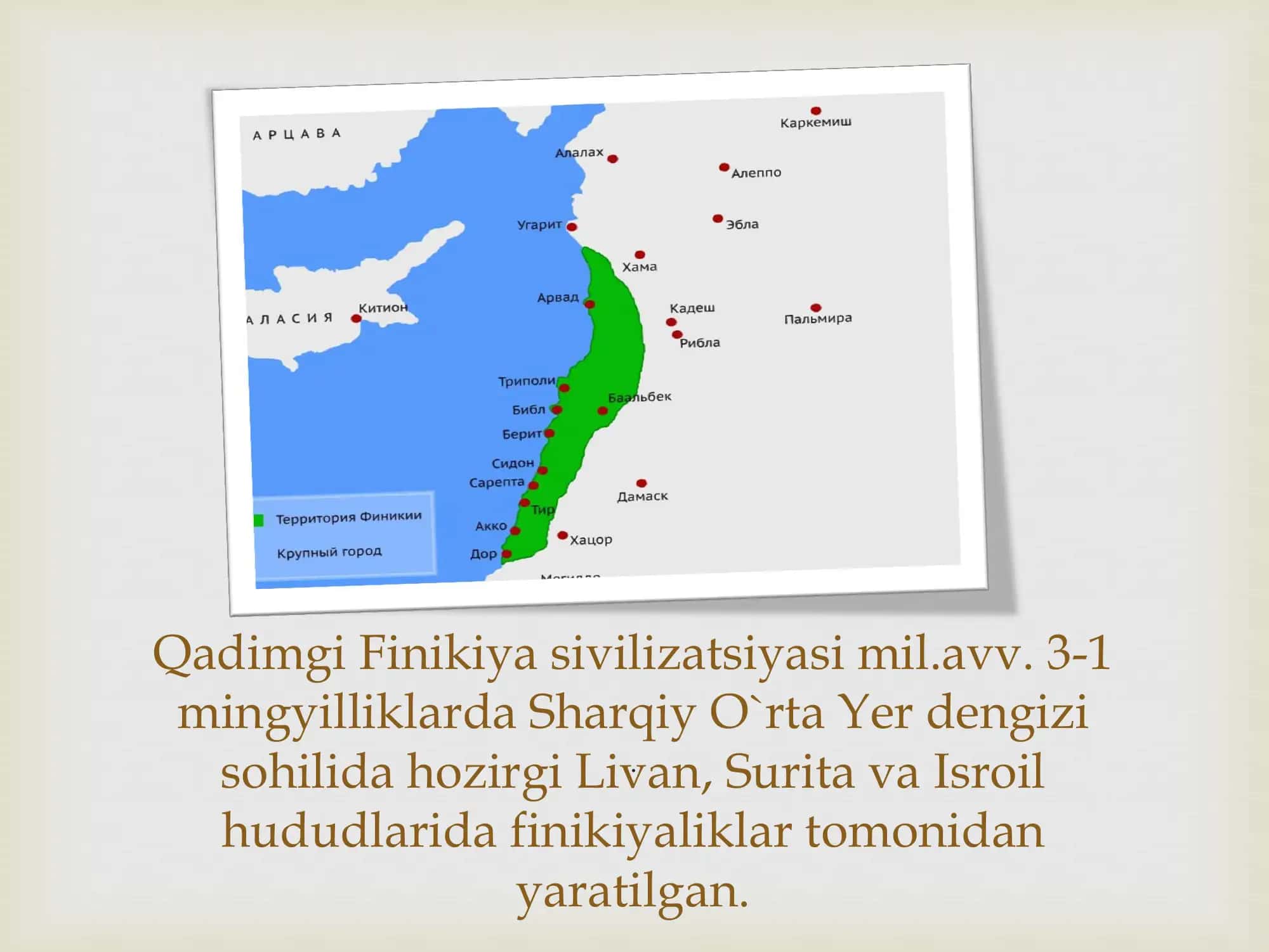 Qadimgi Finikiya shahar-davlatlari 2