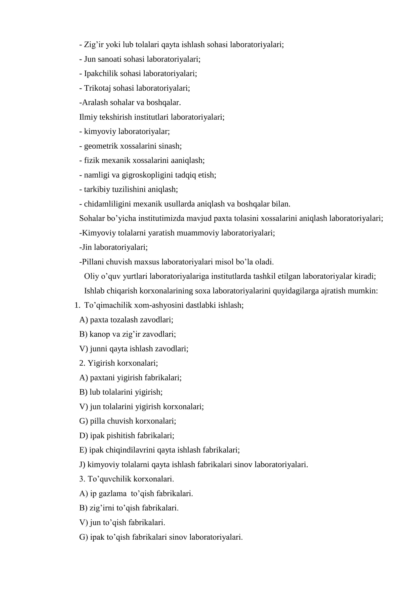 Zamonaviy to`qimachilik laboratoriya tiplari 2