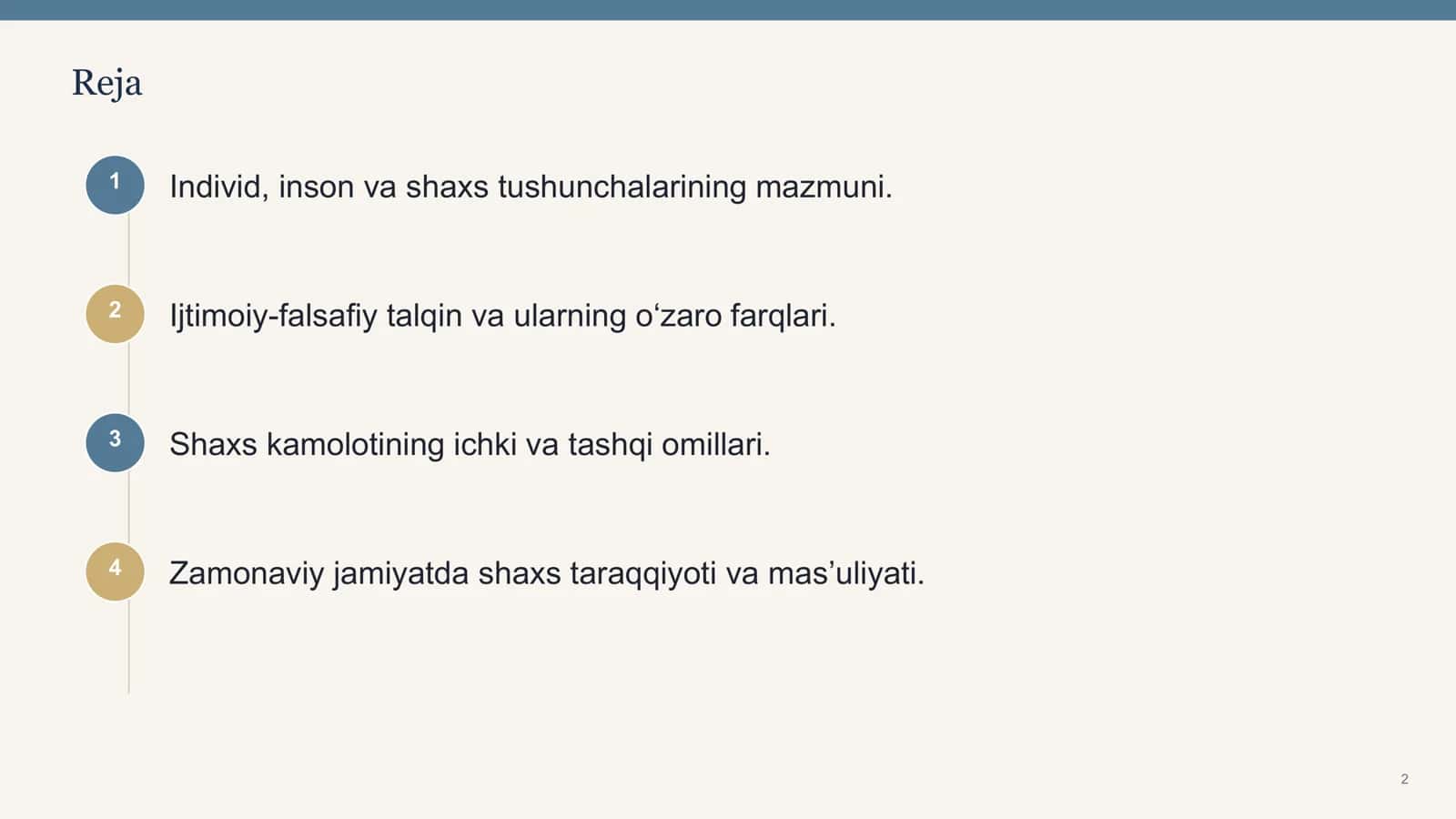 Individ, inson va shaxsni ijtimoiy-falsafiy nuqtai nazardan 2