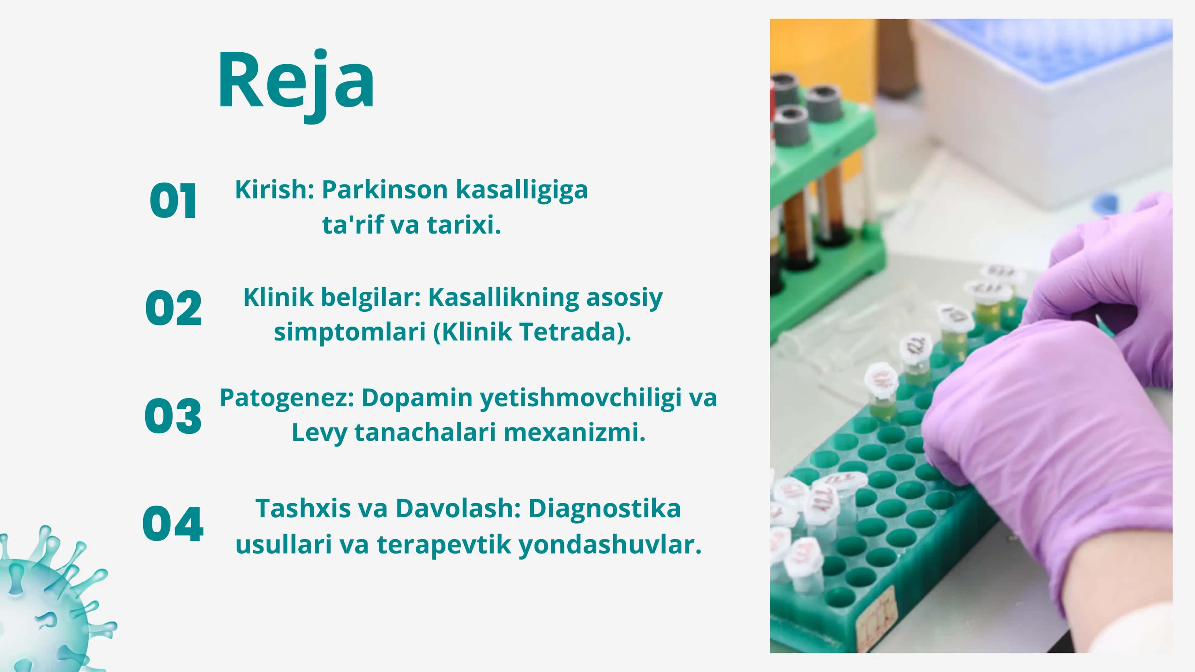 Parkinson kasalligi va uning patogenezi 2