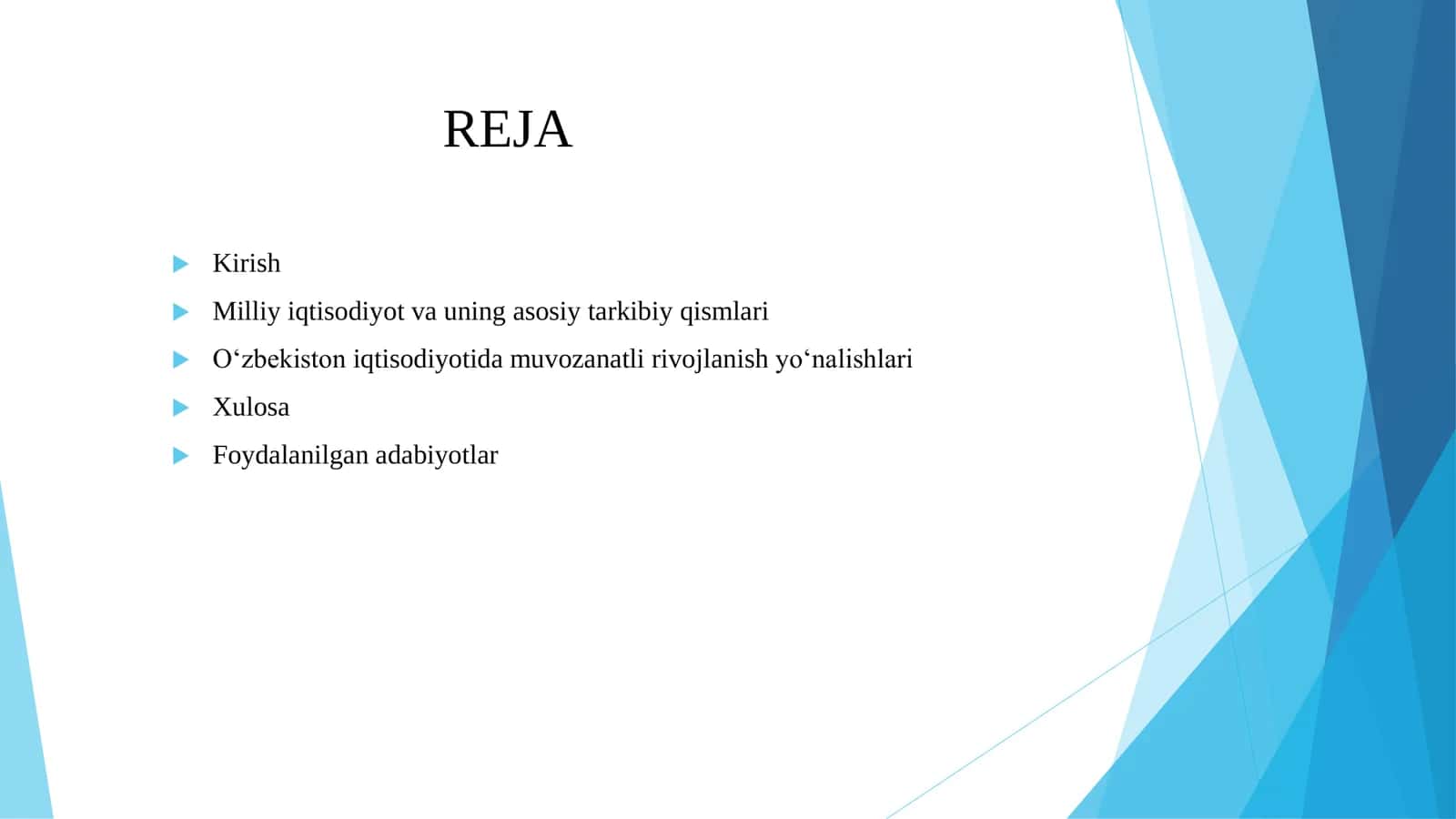 MILLIY IQTISODIYOTNING MUVOZANATLI RIVOJLANISHI VA UNING SHARTLARI 2