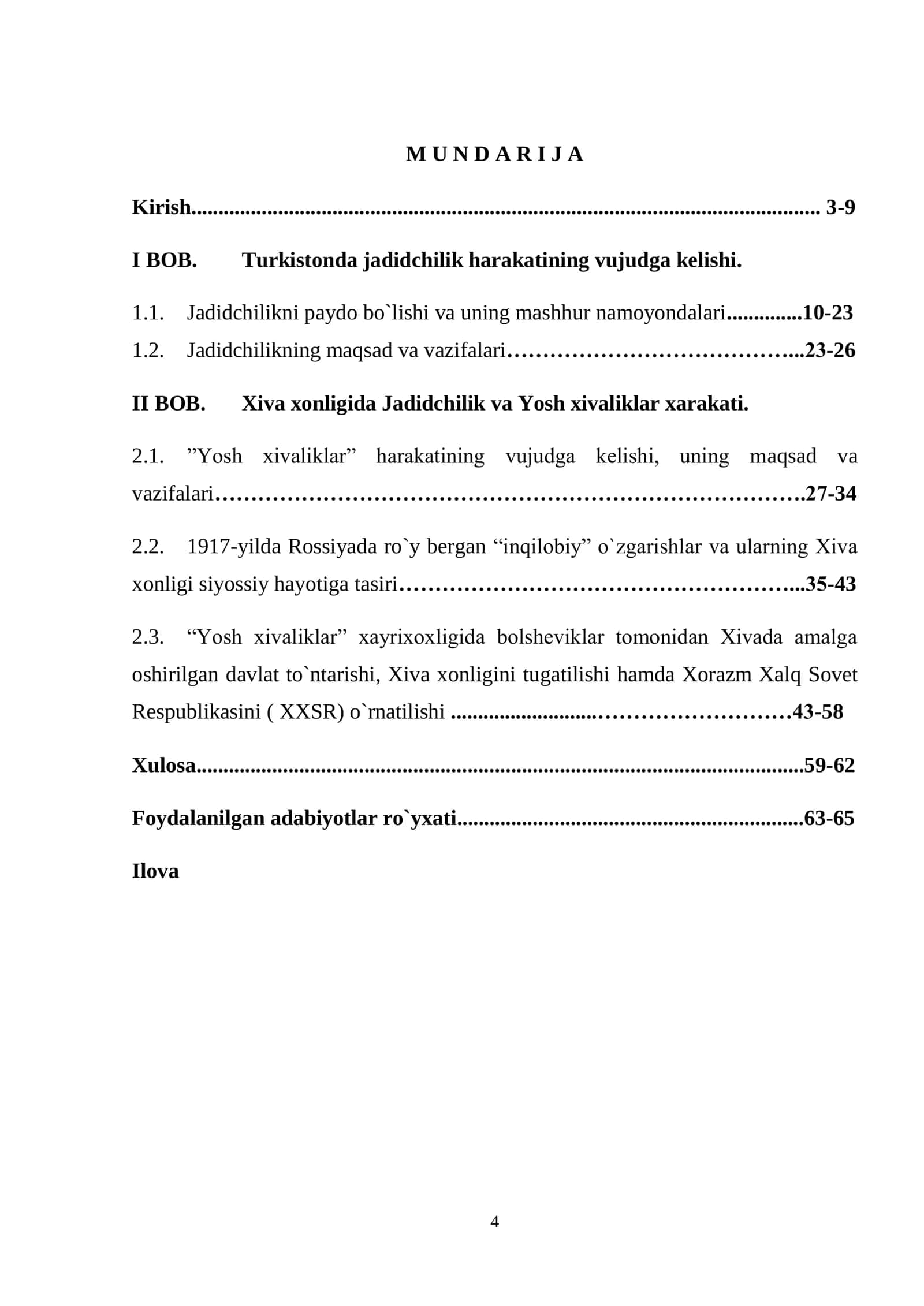 Jadidchilik va “Yosh xivaliklar” harakatining qisqacha tarixi 2