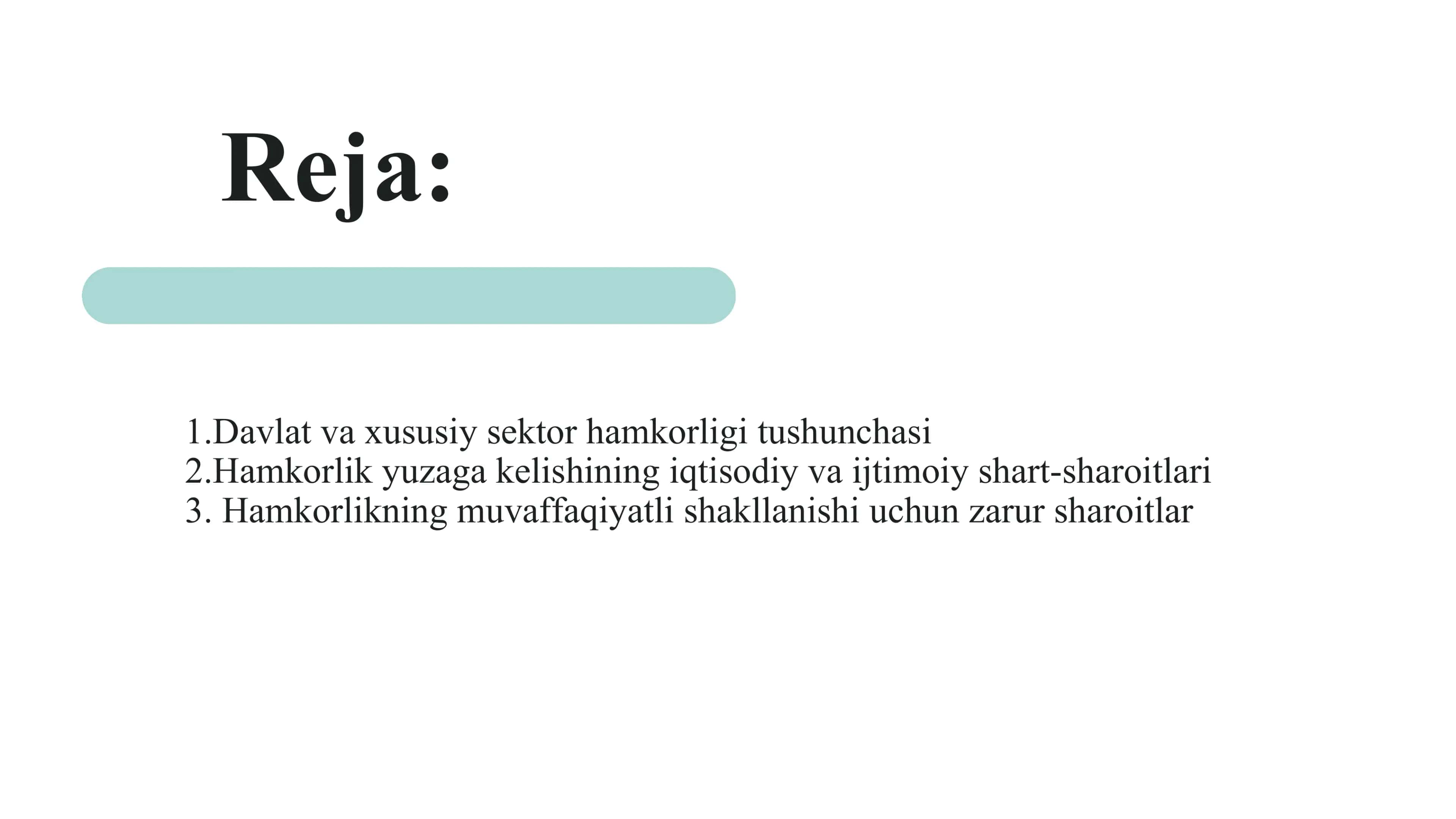 Davlat va xususiy sektor hamkorligi 2