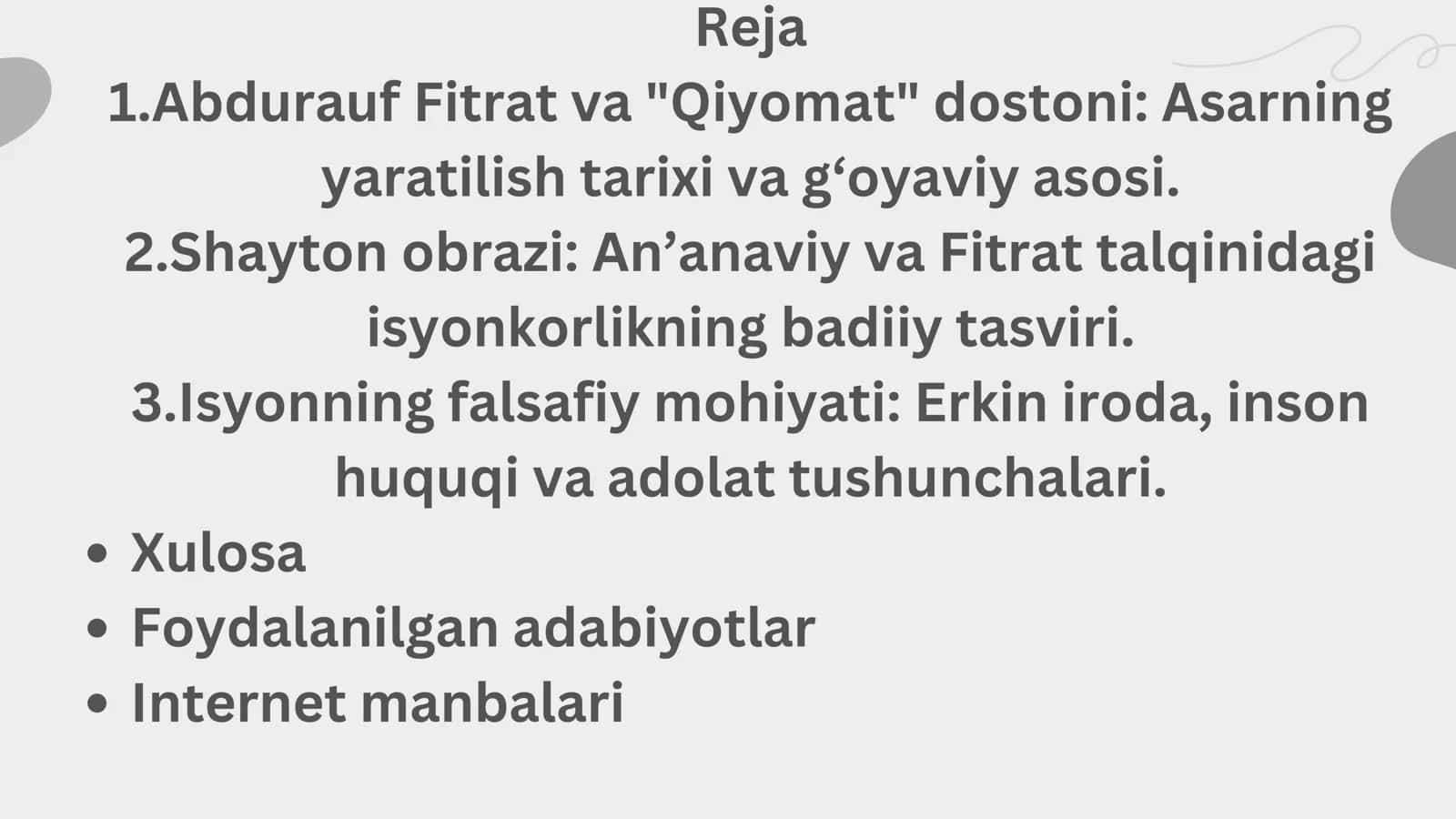 Shaytonning tangriga isyoni (Abdurauf Fitrat) 2