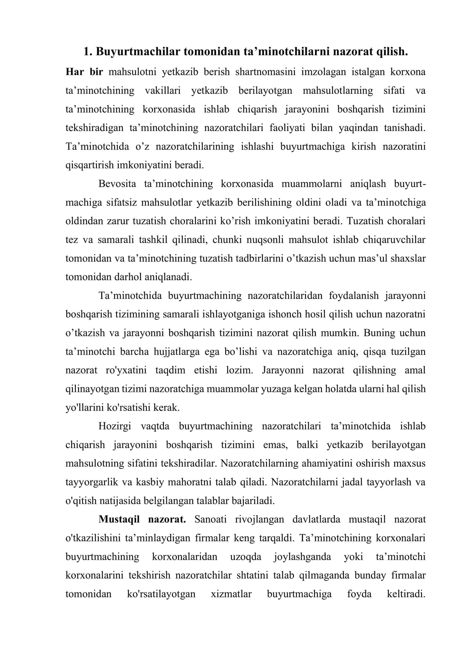 Ta'minotchilarni jalb qilish 2