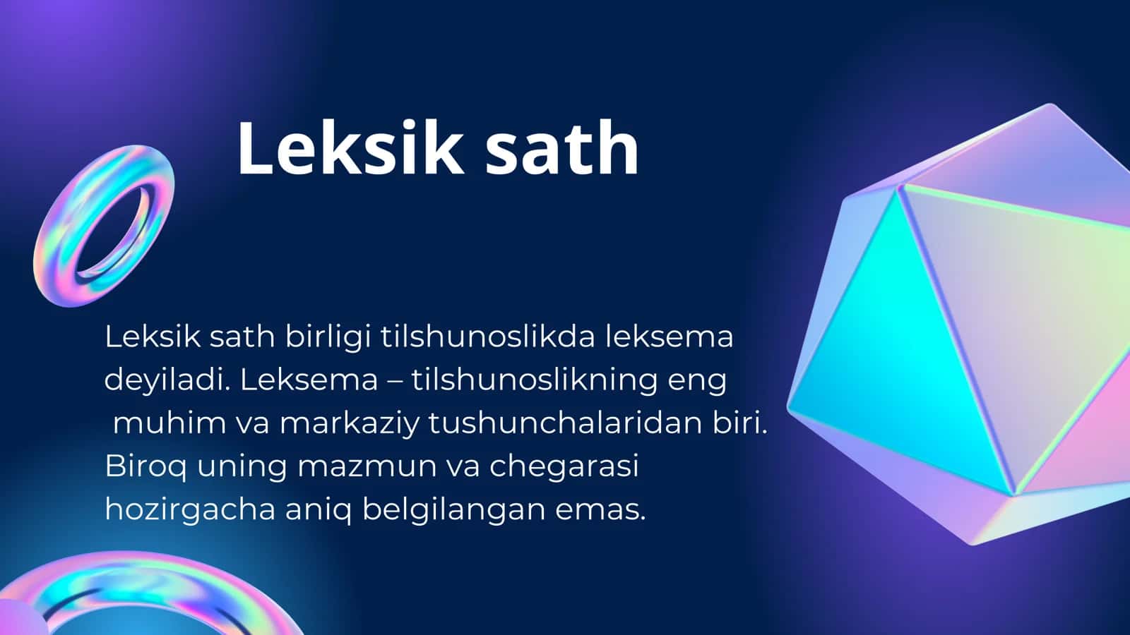 Leksik-semantik sistemalar 2