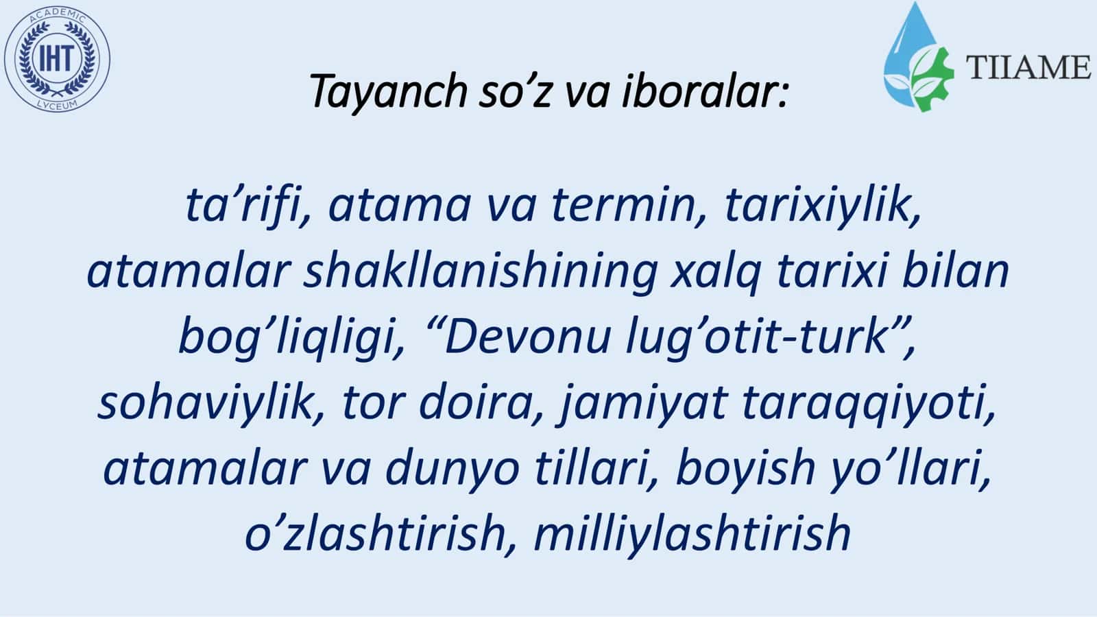 Atama va atamashunoslik 2