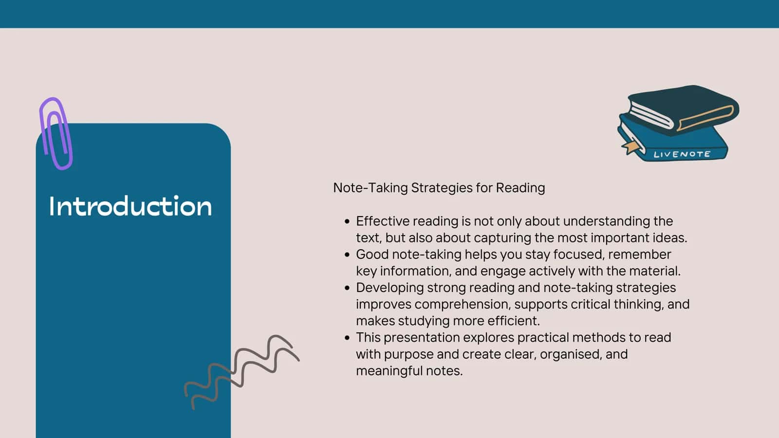 Note-Taking Strategies for Reading 2