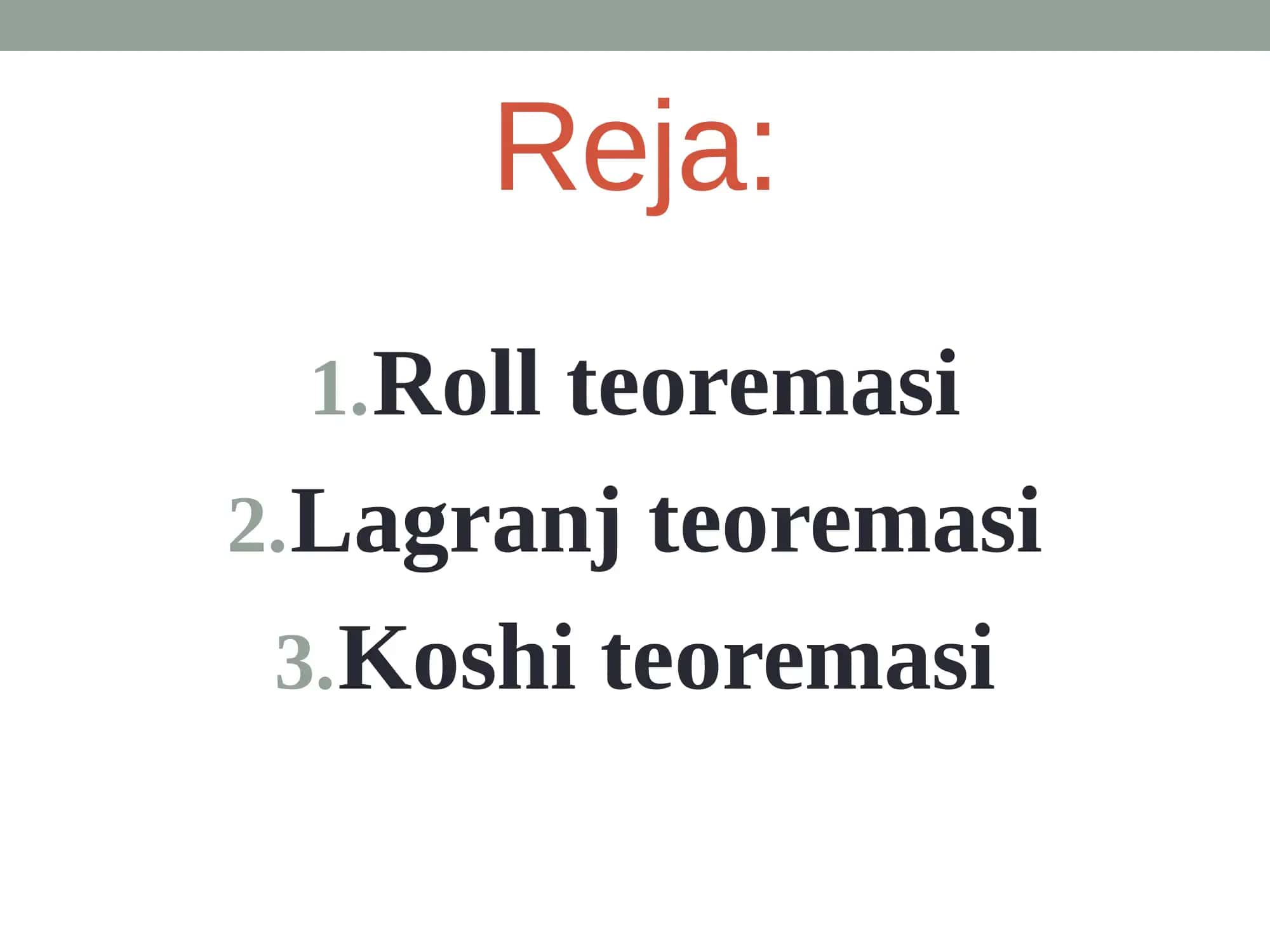 Roll teoremasi 2