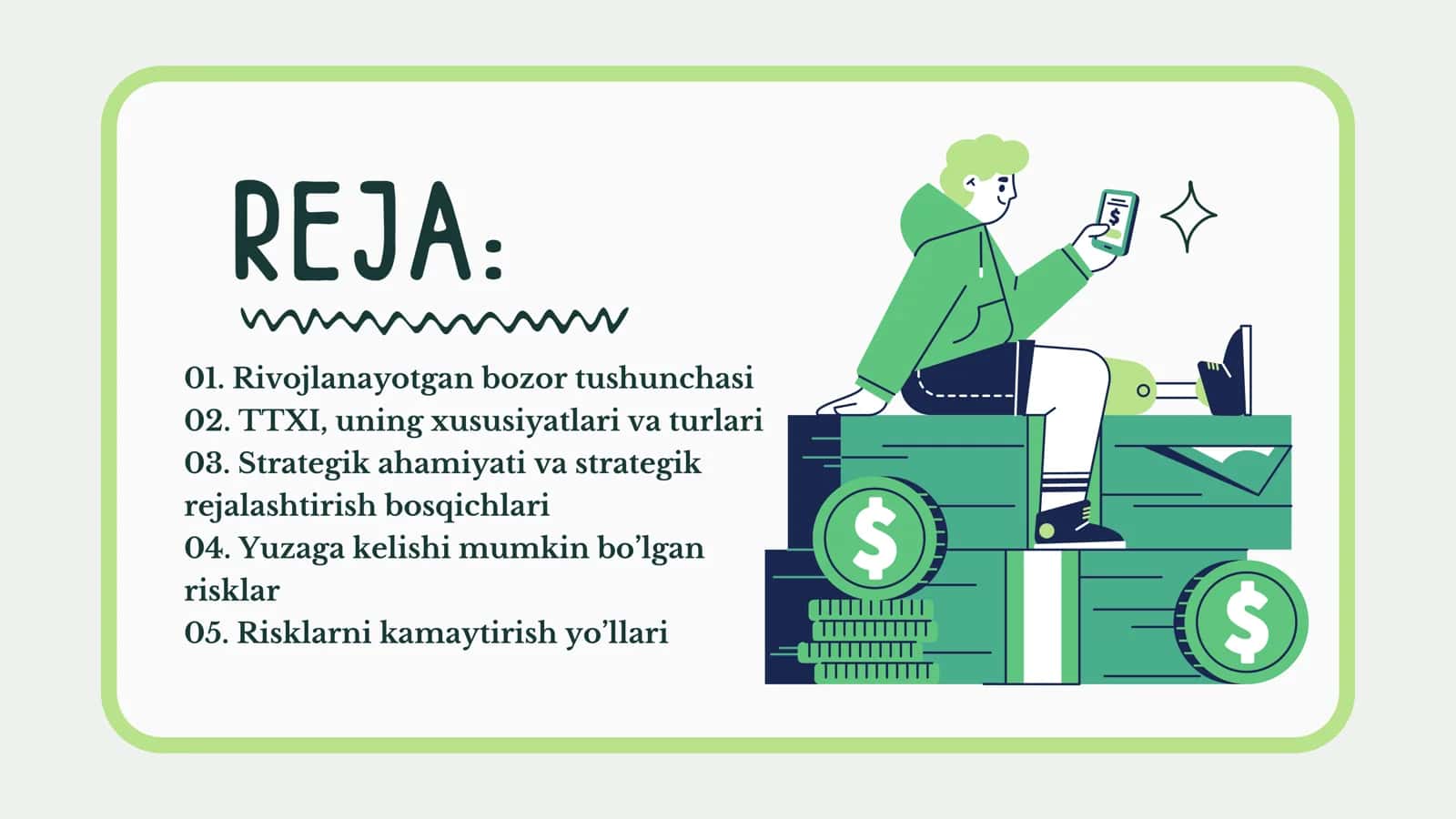 Rivojlanayotgan bozorlarga  kirishda To’g’ridan to’g’ri xorijiy investitsiyalardan strategik foydalanish 2