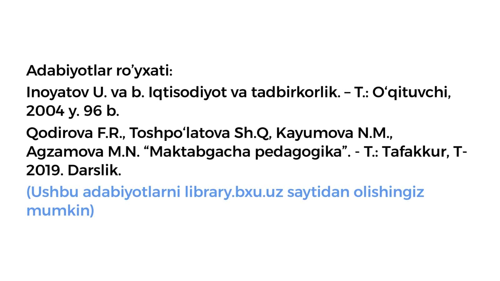 Maktabgacha ta'lim tashkilotlari faoliyatida iqtisodiy sikl 2