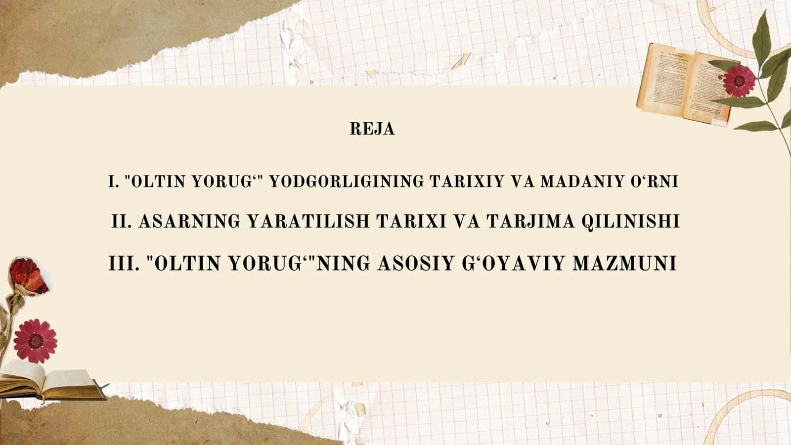 Oltin yorugʻ 2