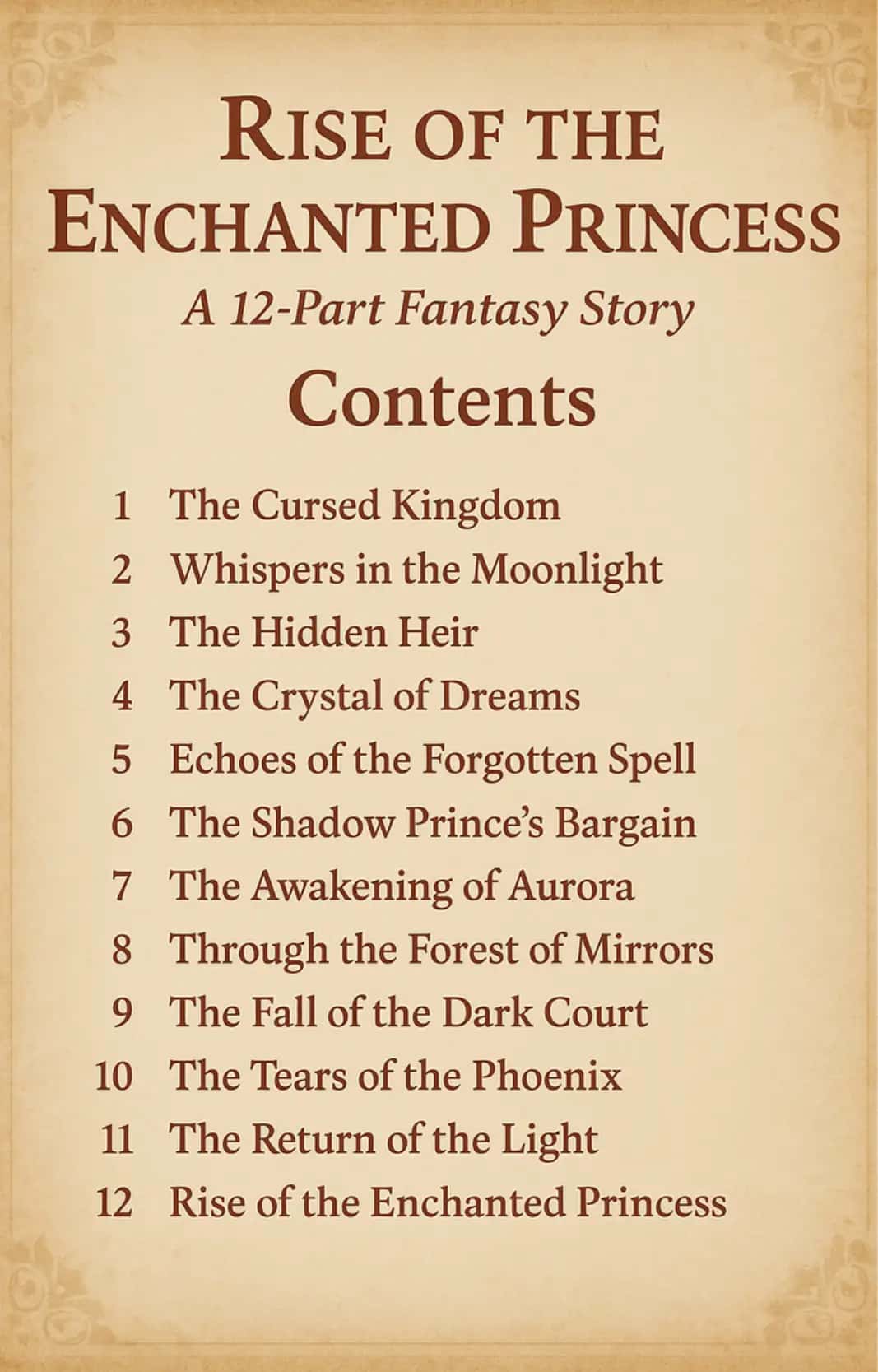 Rise of The Enchanted Princess 2