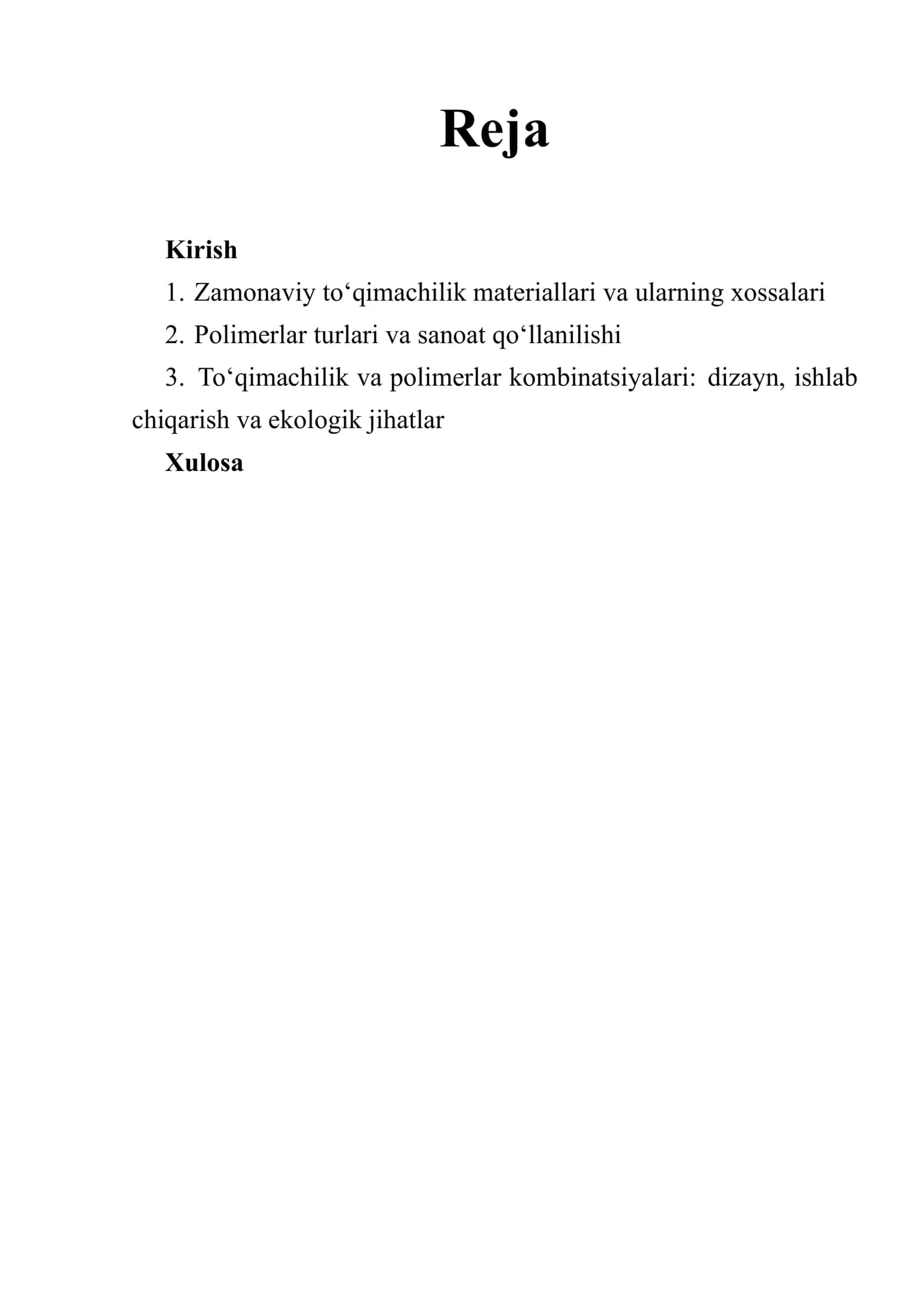 Zamonaviy töqimachilik va polimer materiallar assortimenti 2