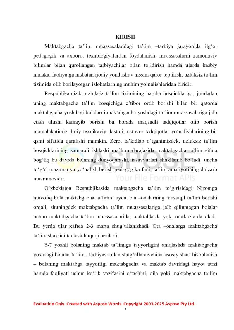 Bolaning ruhiy taraqqiyotida ta'lim va tarbiyaning o'rni 2