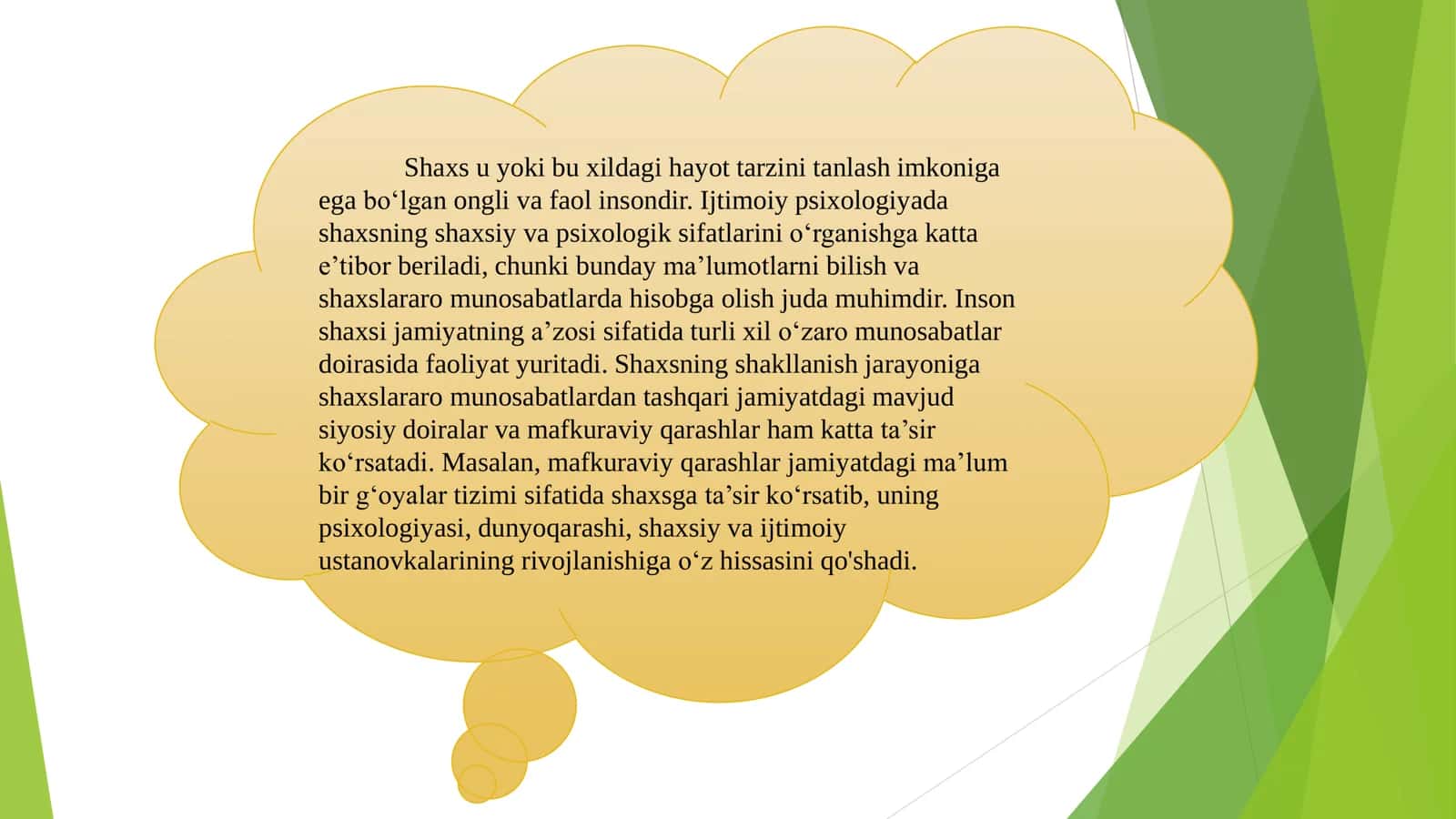 Nutq inson jtimoiy psixologik jarayon sifatida 2