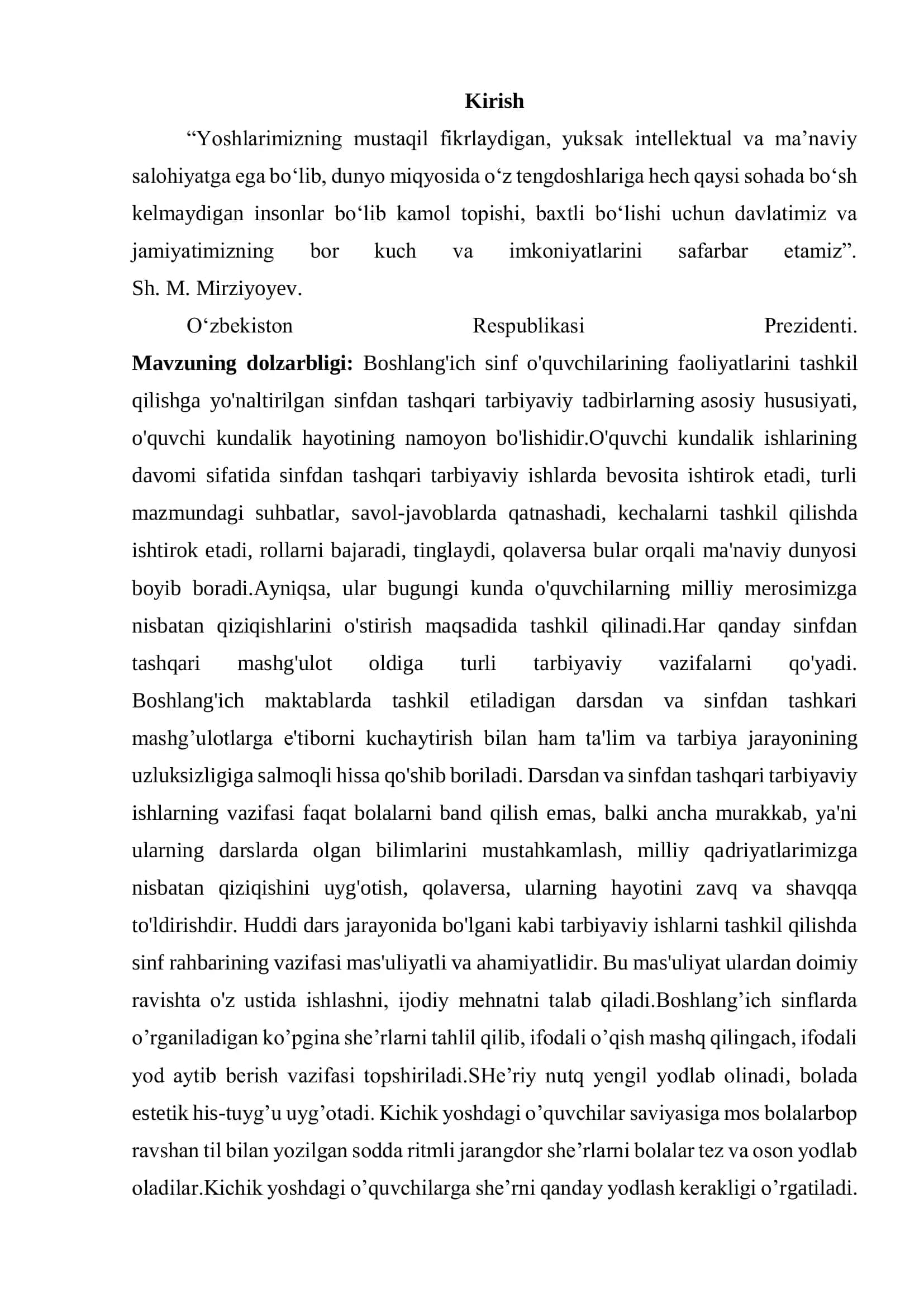 O'qish savodxonligi darslarida hikoya o'qitish uslubiyoti 2