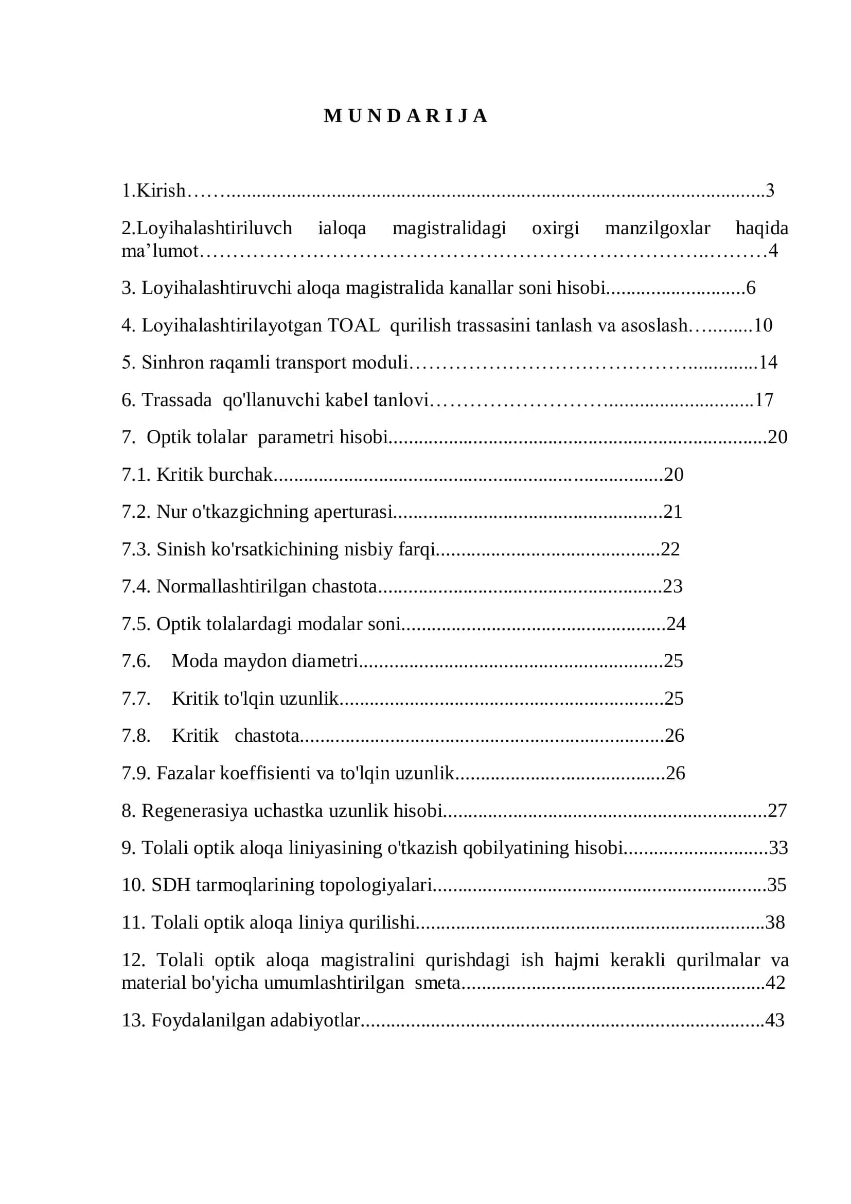 RAQAMLI LINIYA TRAKTINI LOYIXALASHTIRISH 2