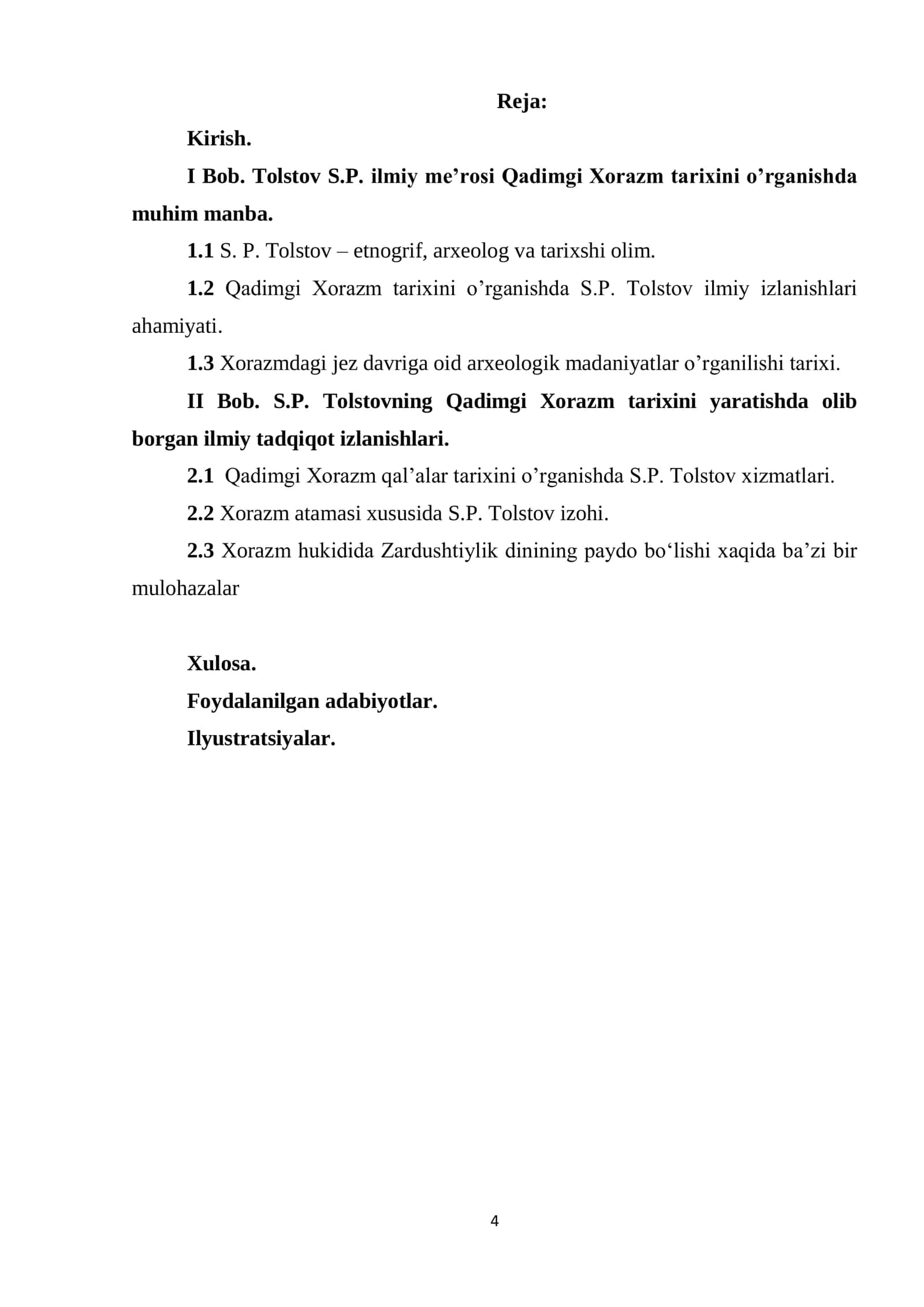 S.P. TOLSTOVNING QADIMGI XORAZM TARIXINI YARATISHDA OLIB BORGAN ILMIY TADQIQOT IZLANISHLARI 2