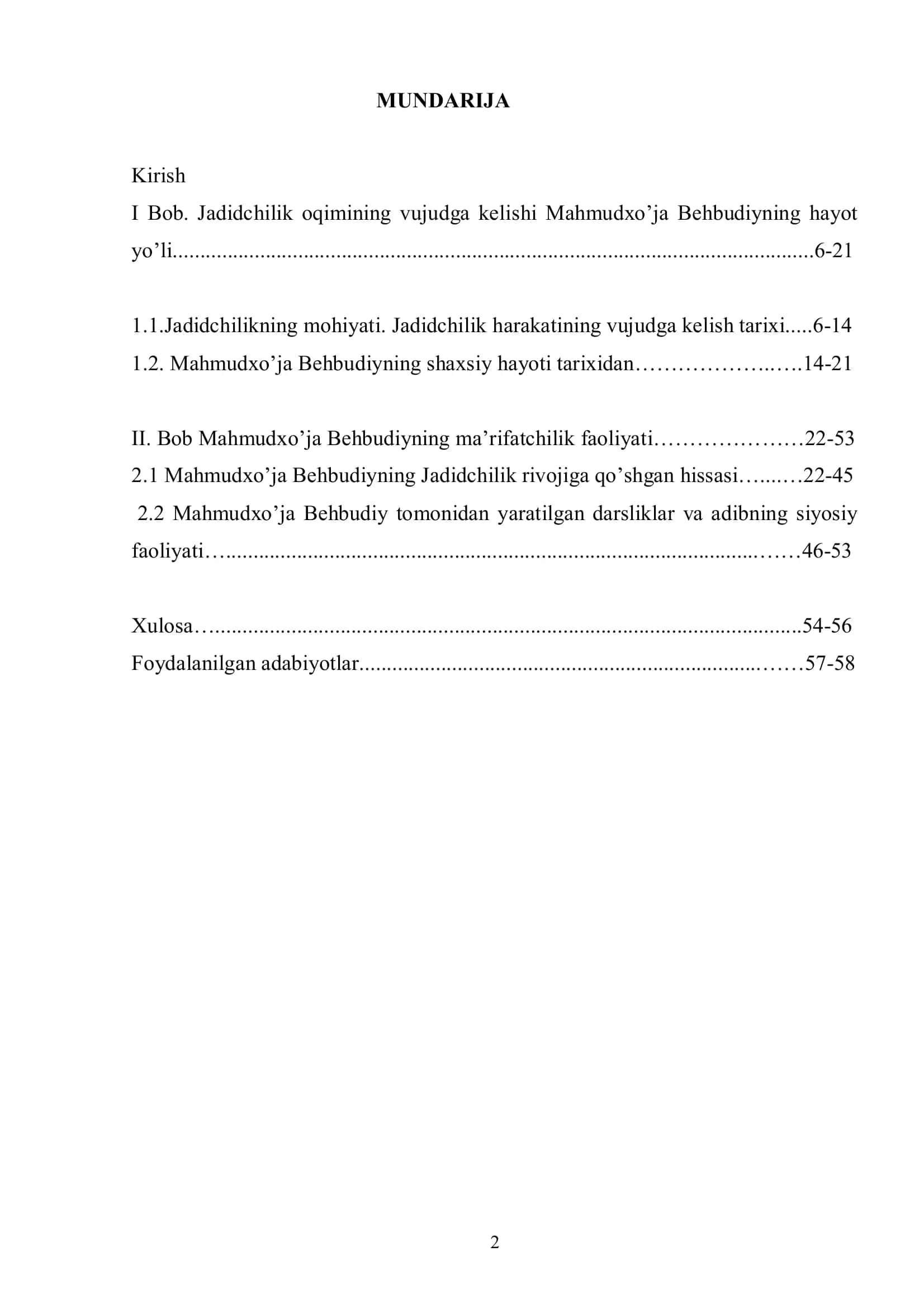 Mahmudxo’ja Behbudiyning hayoti va faoliyati 2