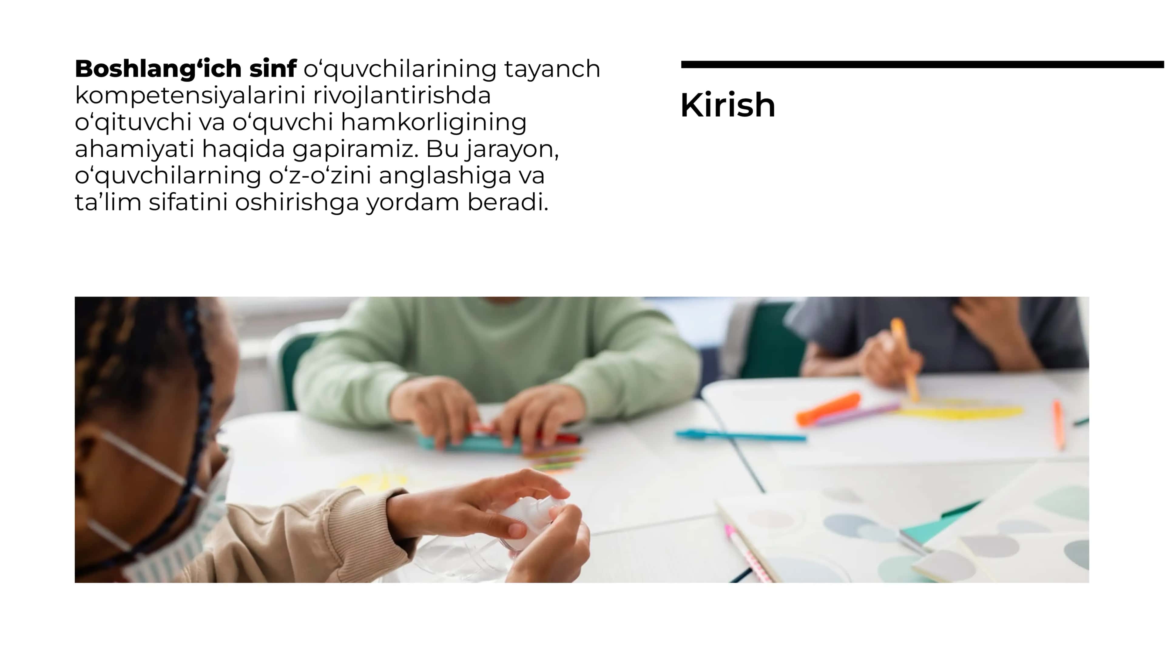 Boshlang‘ich Sinf O‘quvchilarining Tayanch Kompetensiyalarini Rivojlantirishda O‘qituvchi va O‘quvchi Hamkorligining Ahmiyati 2