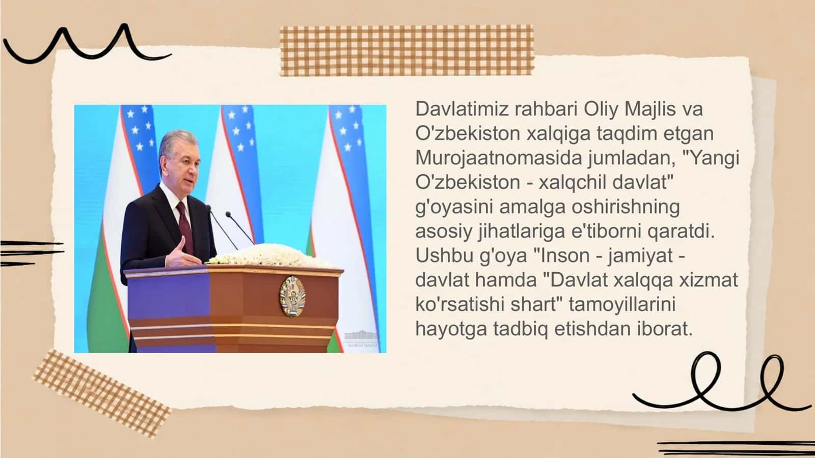 Yangi oʻzbekistonda xalqchil va insonparvar davlat qurishning ijtimoiy-siyosiy ahamiyati 2