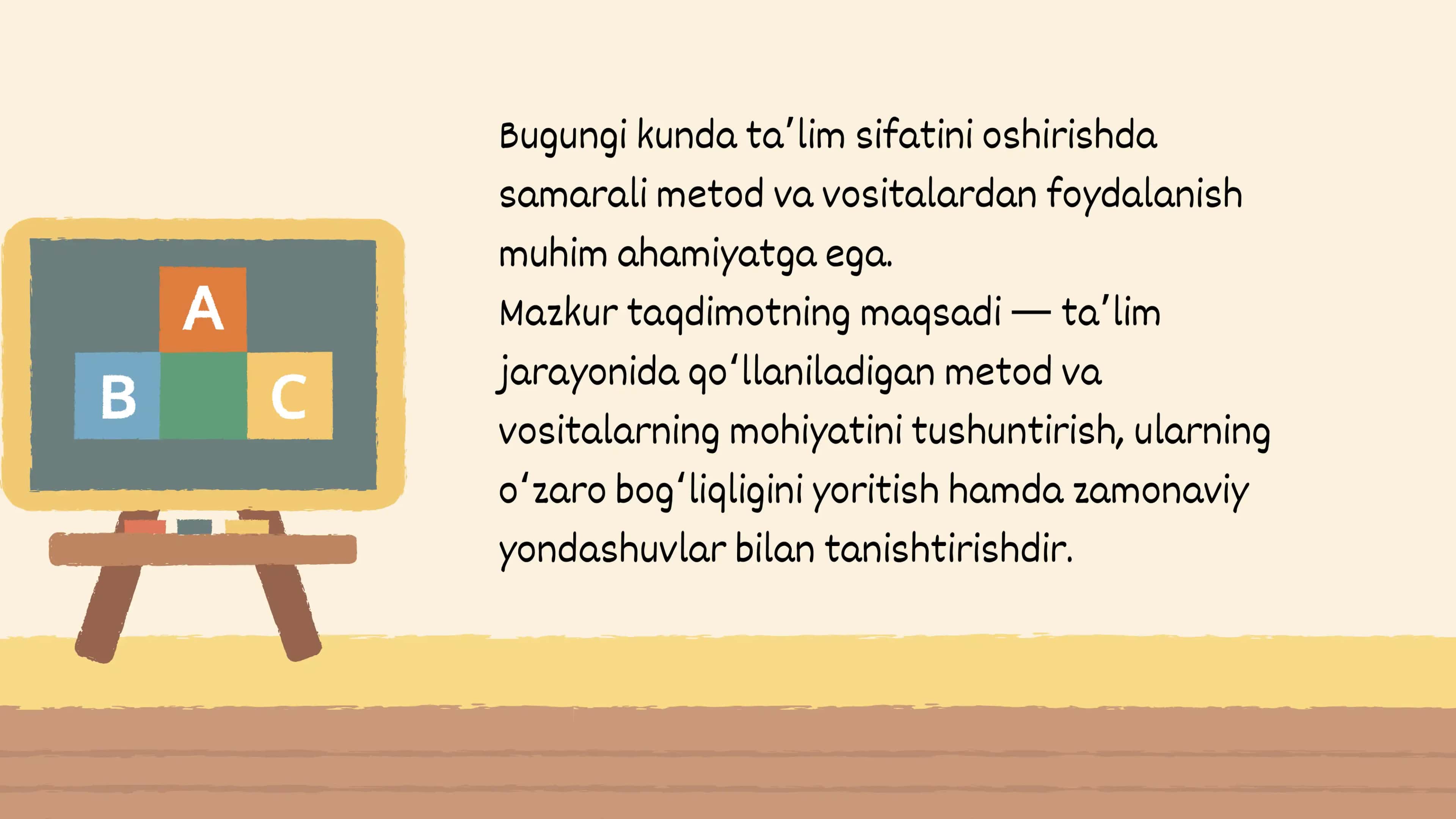 Ta'lim Metodlari va Vositalari 2