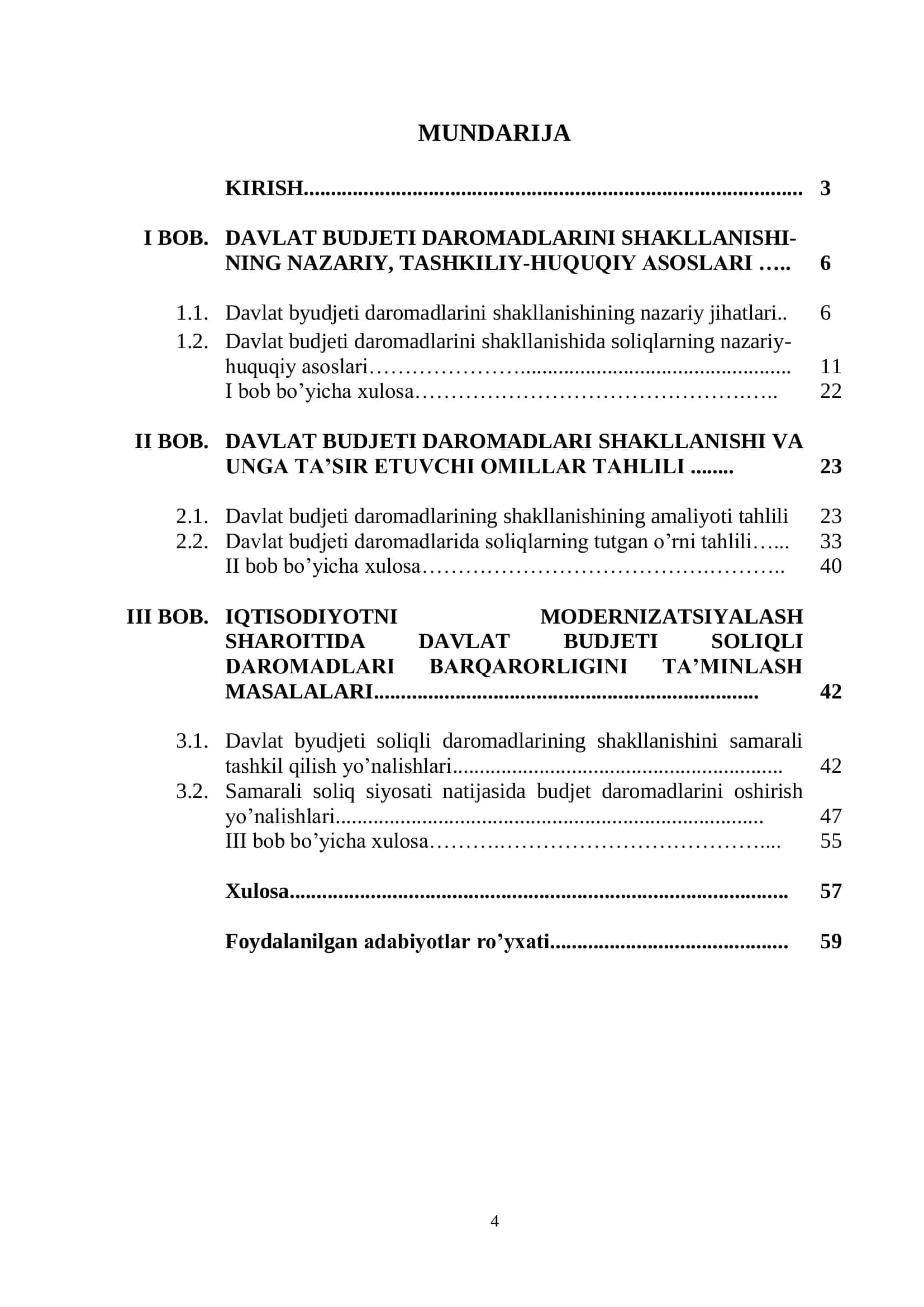 DAVLAT BUDJETI DAROMADLARINI SHAKLLANISHI-NING NAZARIY, TASHKILIY-HUQUQIY ASOSLARI 2