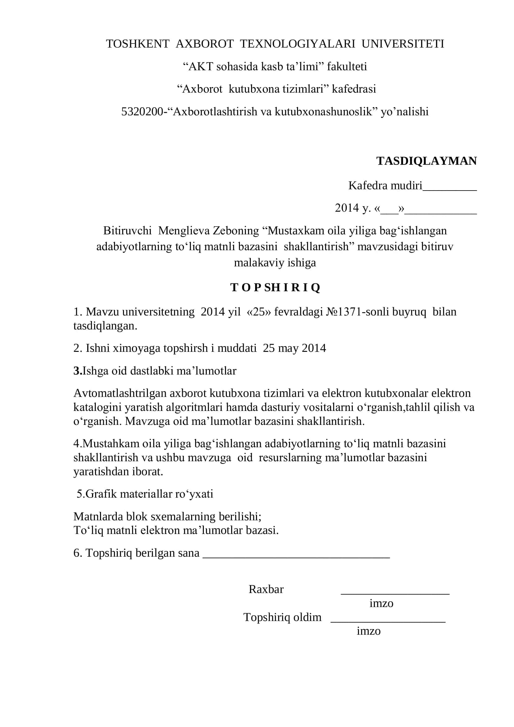 MUSTAHKAM OILA YILIGA BAG„ISHLANGAN ADABIYOTLARNING 2