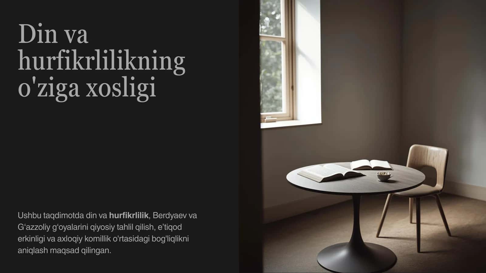 Din va hurfikrlilik 2