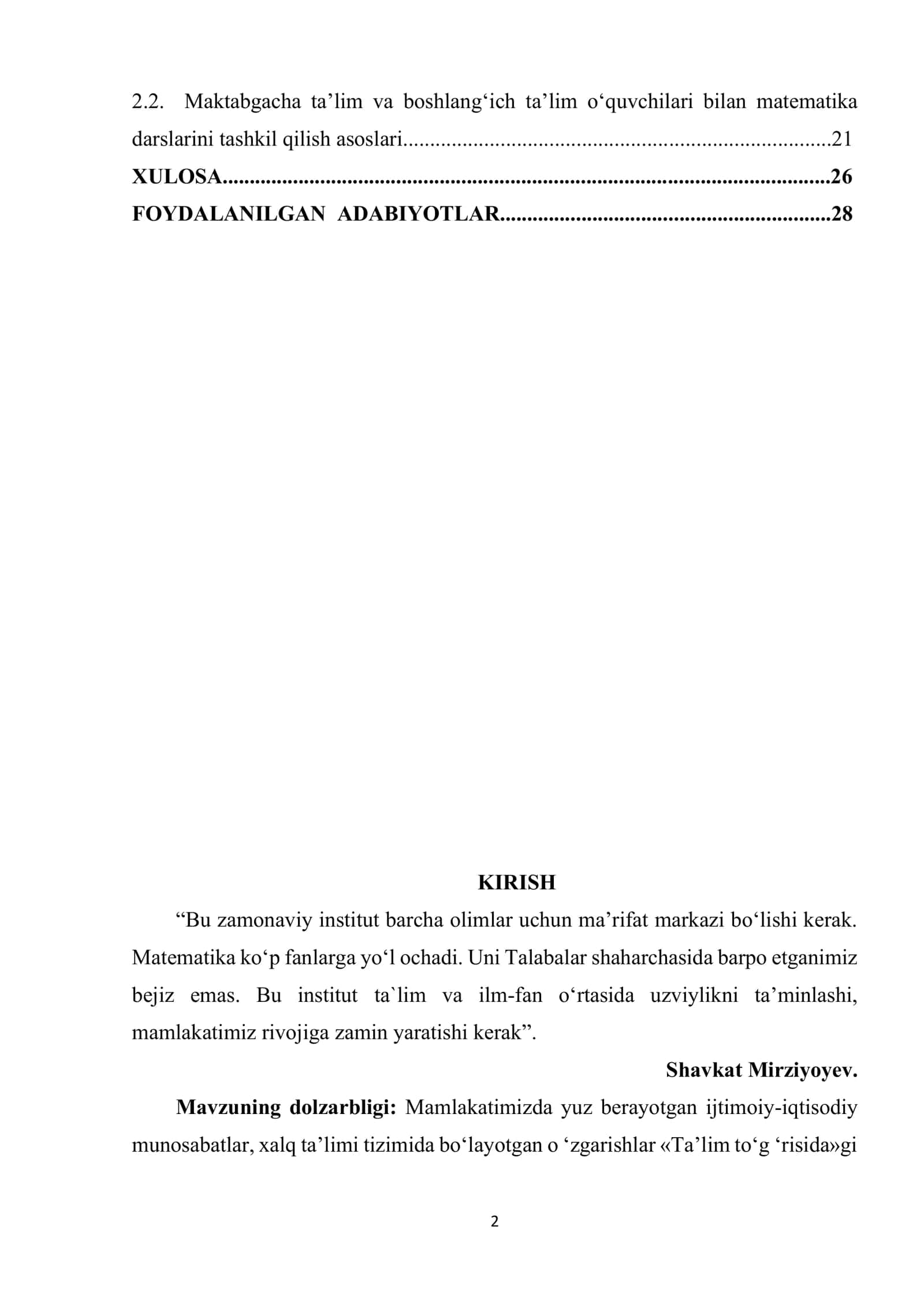 Matematik o‘yinlardan foydalanib maktabgacha ta’lim va boshlang‘ich ta’lim uzviyligini ta’minlashning nazariy asoslari 2