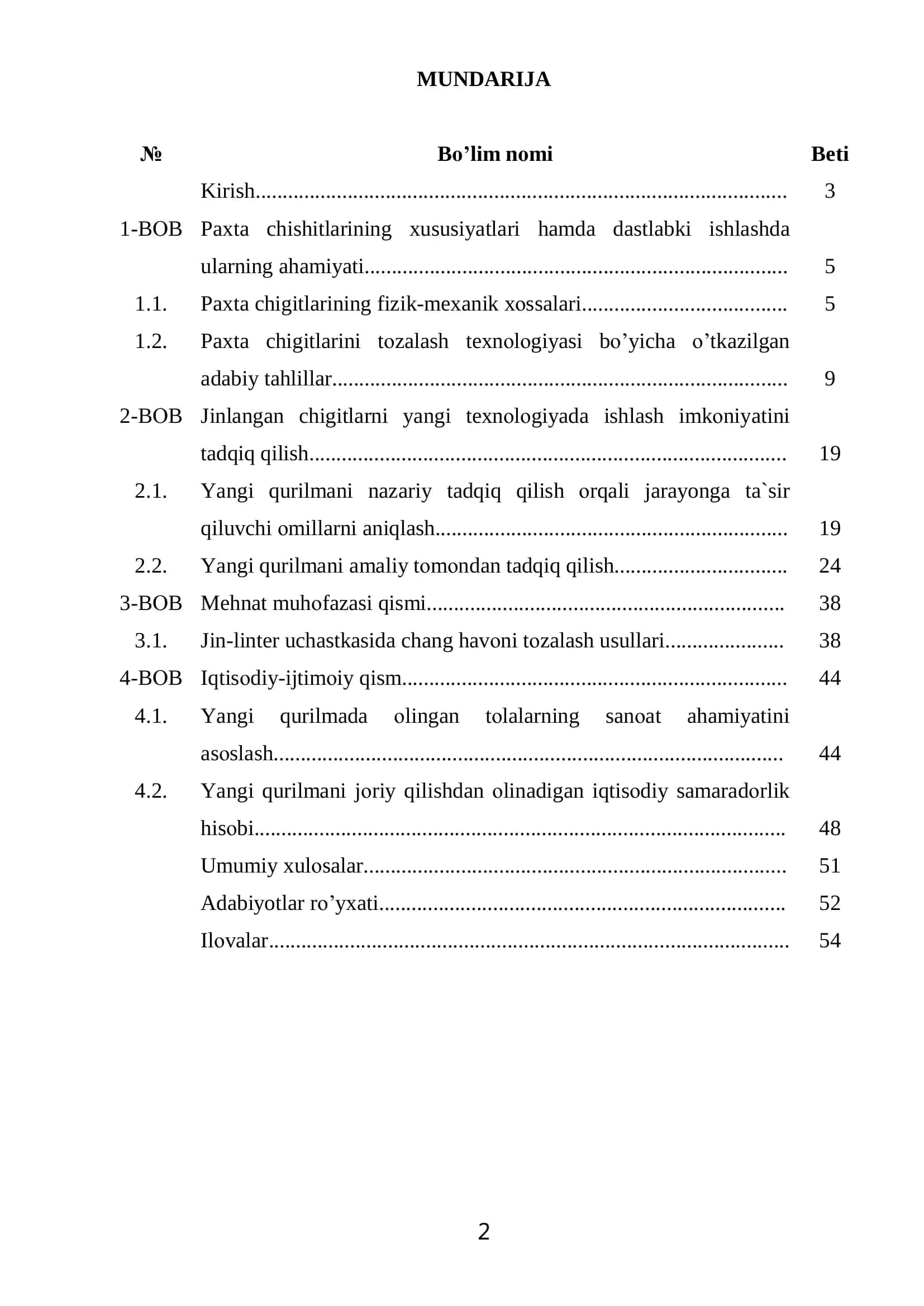 Yigirishga yarоqli tоlalarni ajratish mashinasini yaratish 2