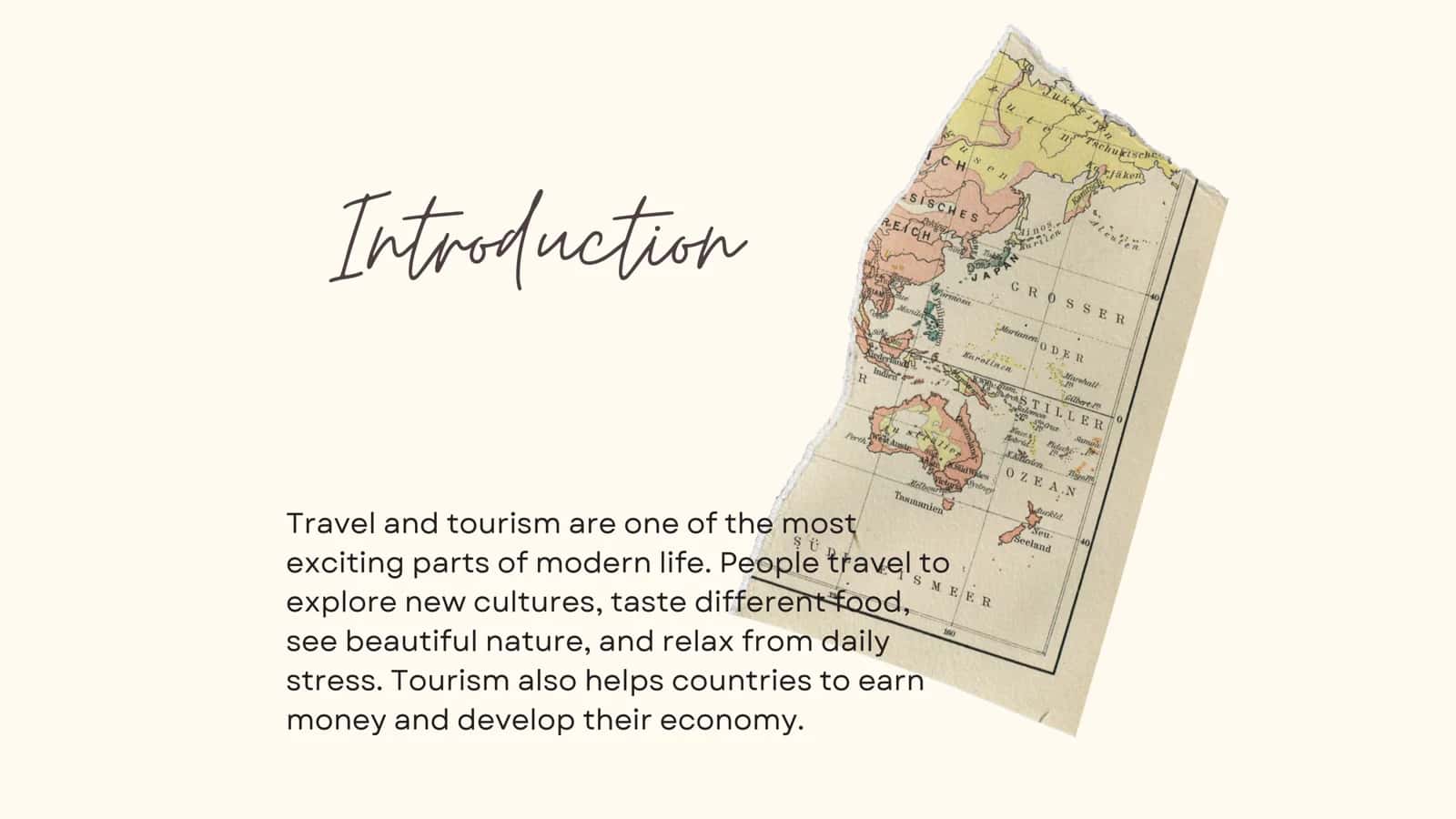 Travelling and tourism 2