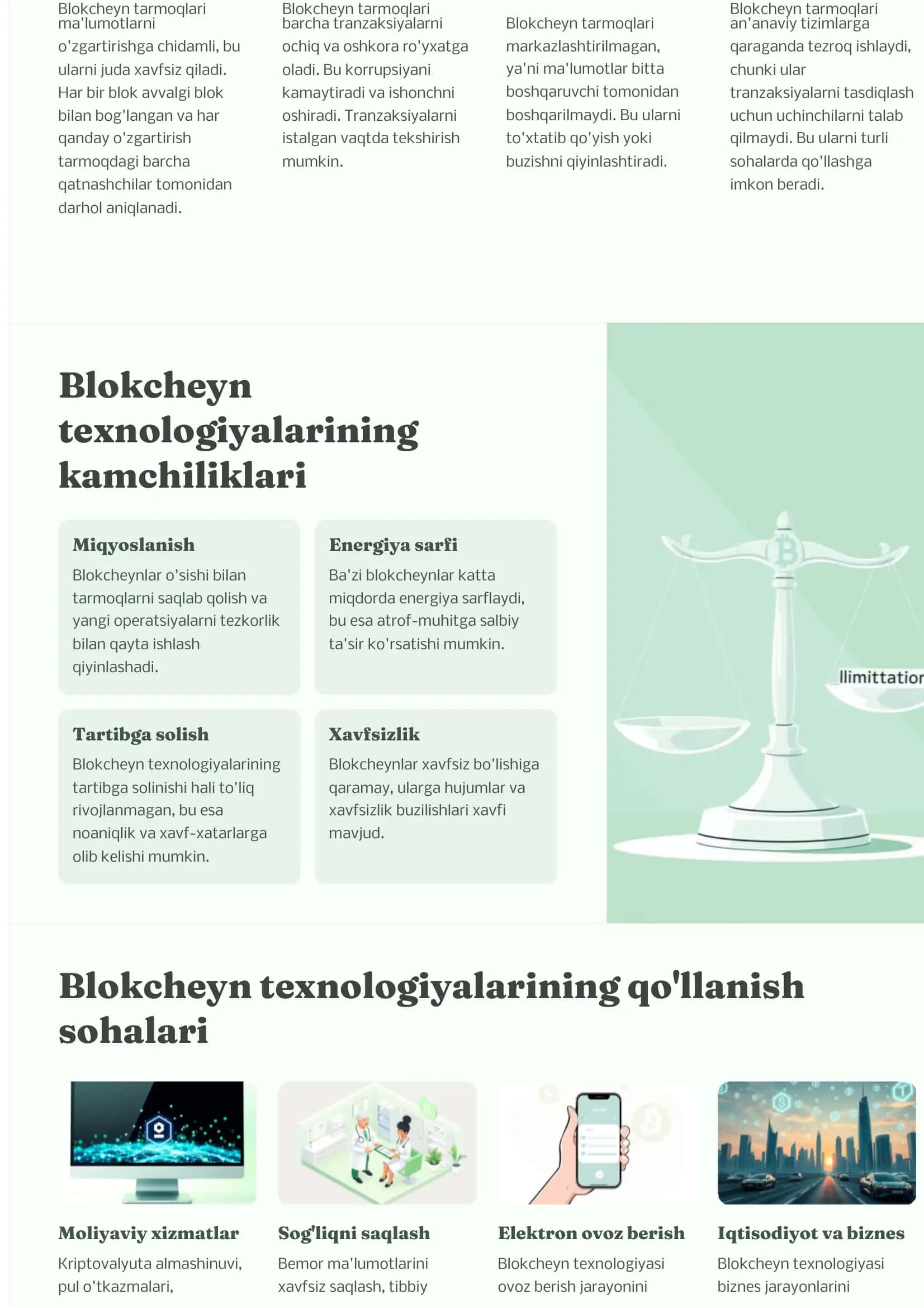 Blokcheyn-Texnologiyalar mavzusida taqdimot 2