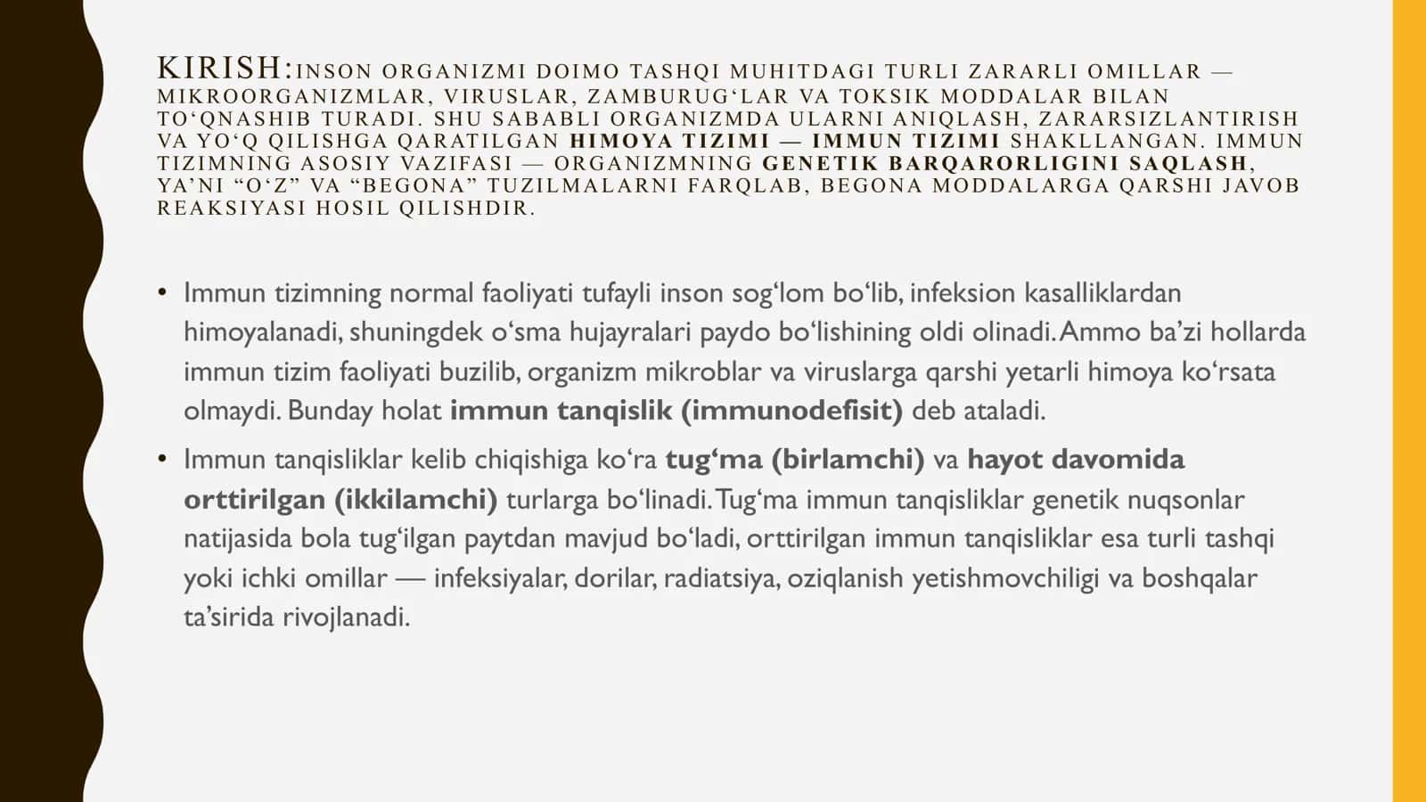 Immun Tanqislik Holatlari 2