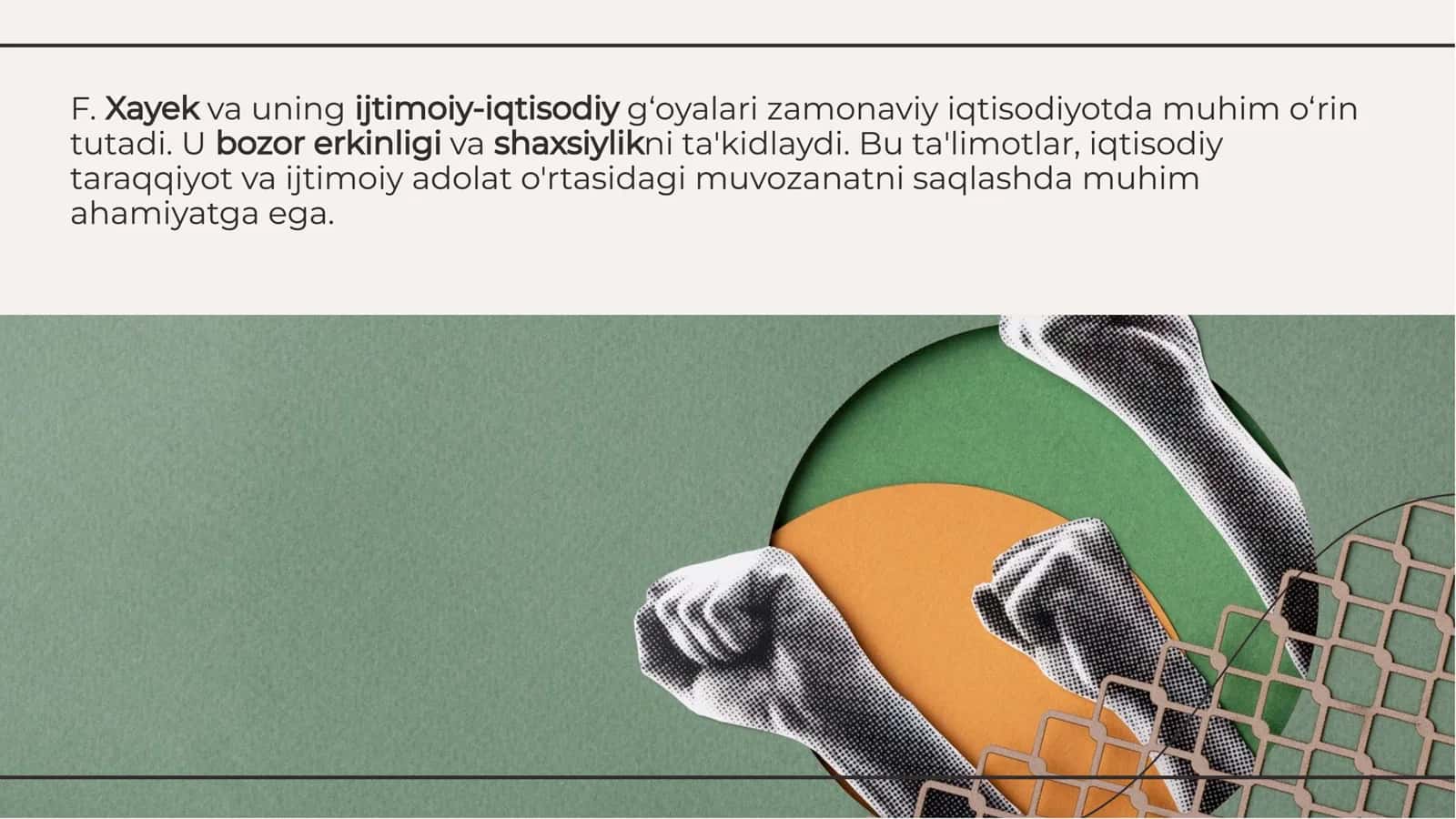 F. Xayek va Ijtimoiy-Iqtisodiy G‘oyalari: Bozor Erkinligi va Shaxsiylik 2